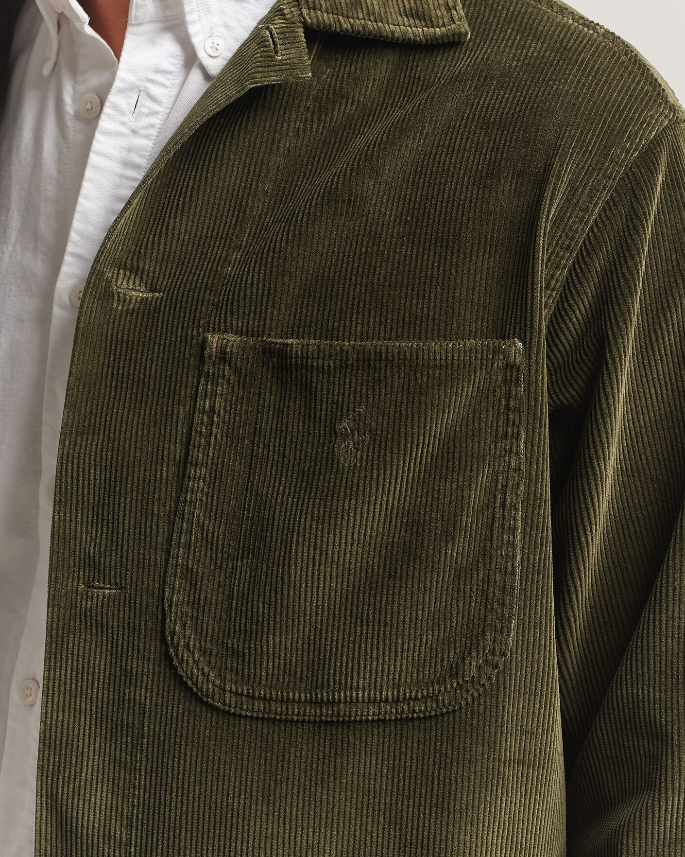 Herren | Hemden | Polo Ralph Lauren | Corduroy Overshirt Company Olive
