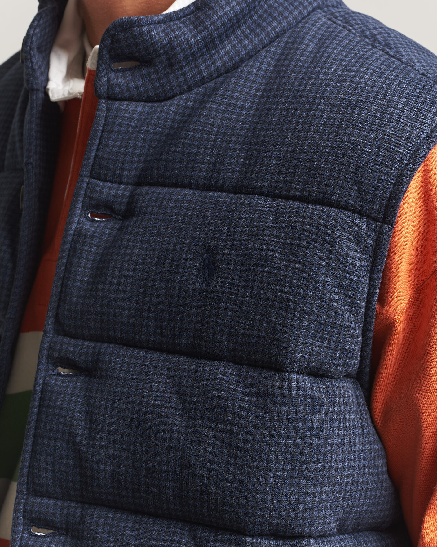 Herren | Pullover | Polo Ralph Lauren | Double Knitted Jaquard Vest Navy
