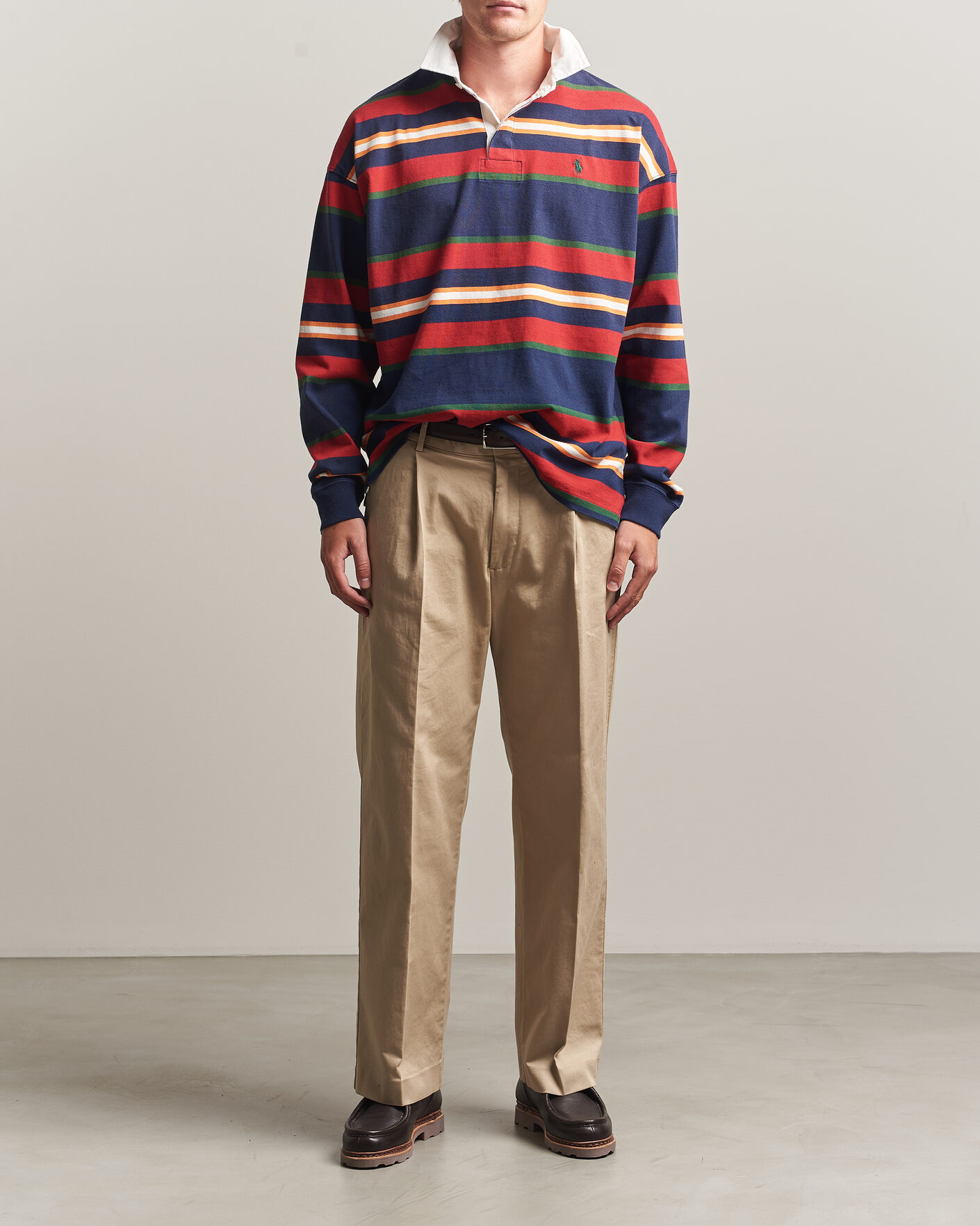 Herren | Pullover | Polo Ralph Lauren | Knitted Rugby Pullover Newport Navy Multi