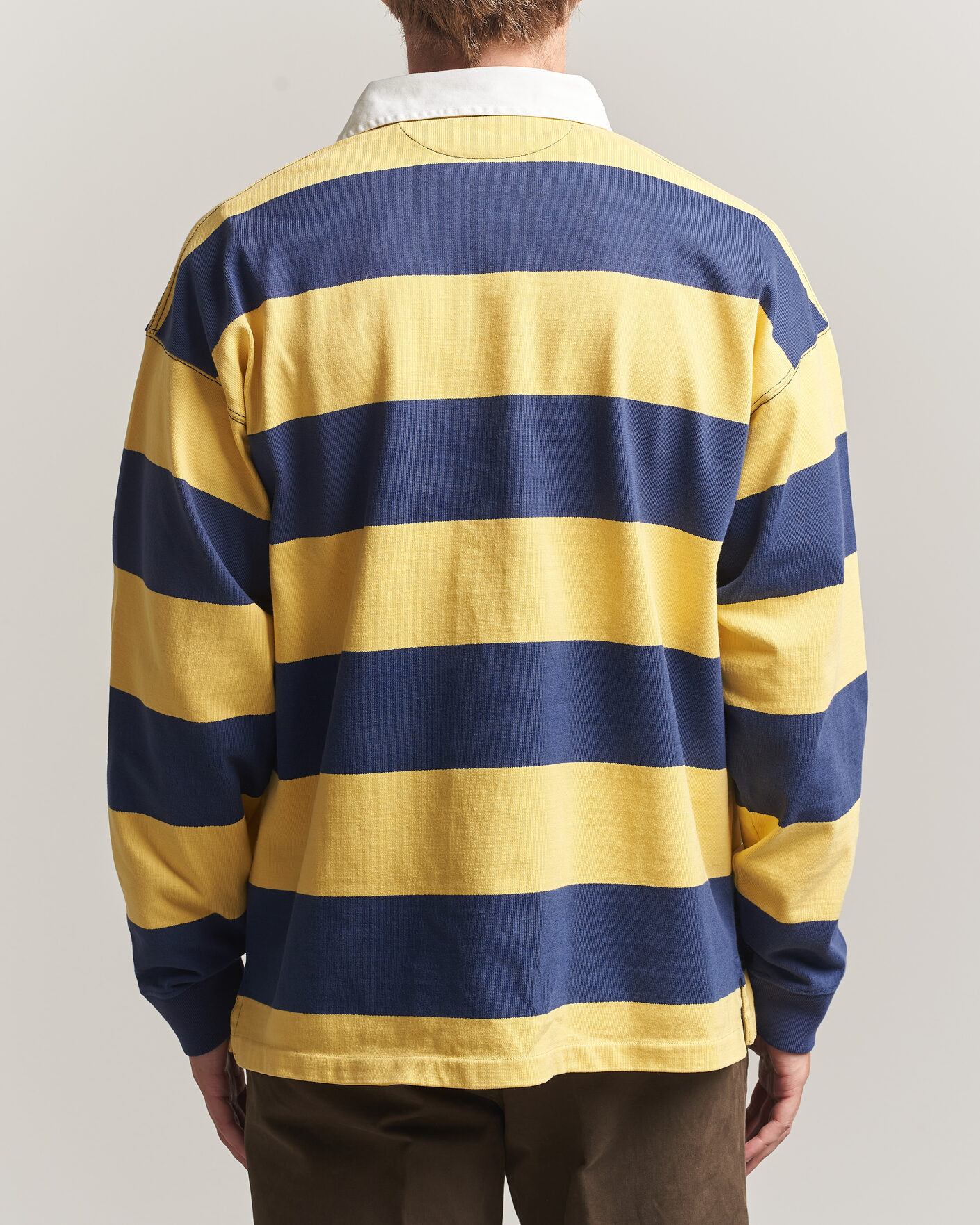 Herren | Pullover | Polo Ralph Lauren | Jersey Knitted Rugby Pullover Yellow/Cobolt