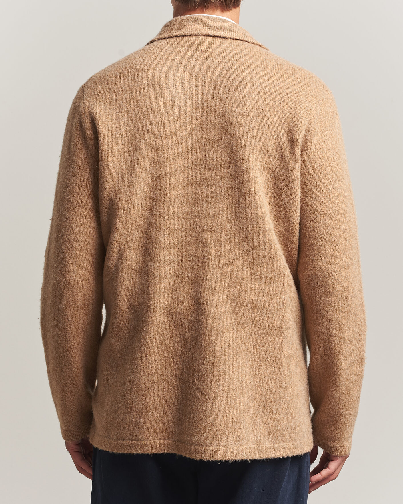 Herren | Pullover | Polo Ralph Lauren | DB Wool/Cashmere Cardigan Crouton Tan Heather