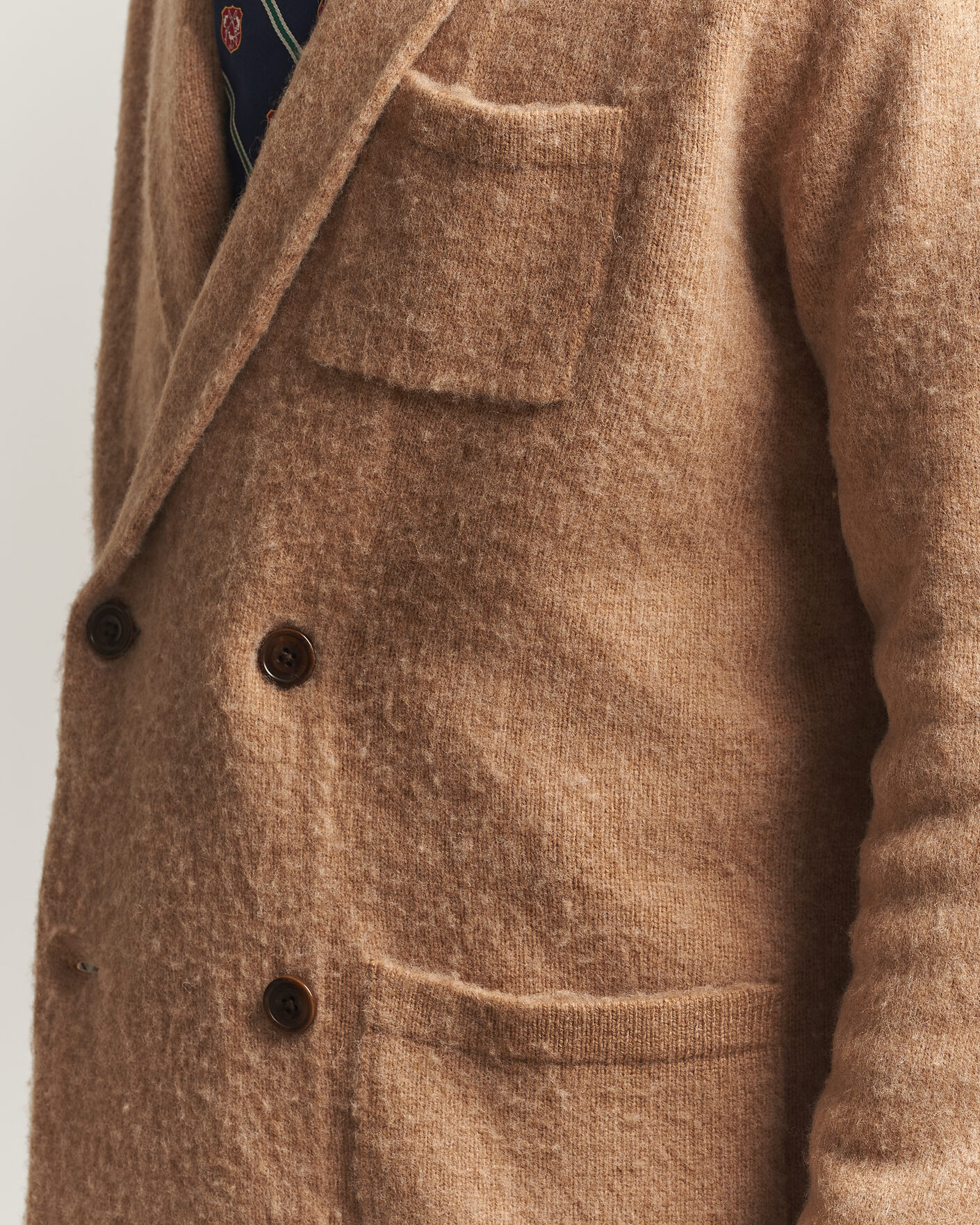 Herren | Pullover | Polo Ralph Lauren | DB Wool/Cashmere Cardigan Crouton Tan Heather
