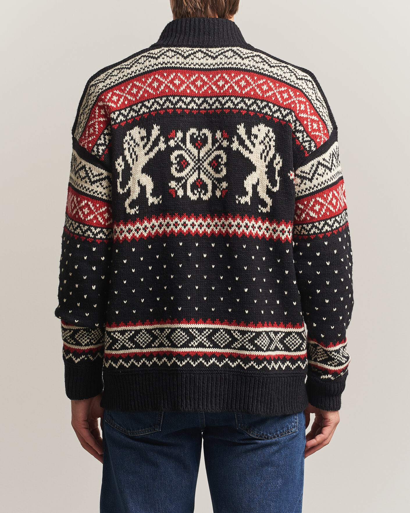 Herren | Pullover | Polo Ralph Lauren | Cotton/Cashmere Cardigan Black Combo