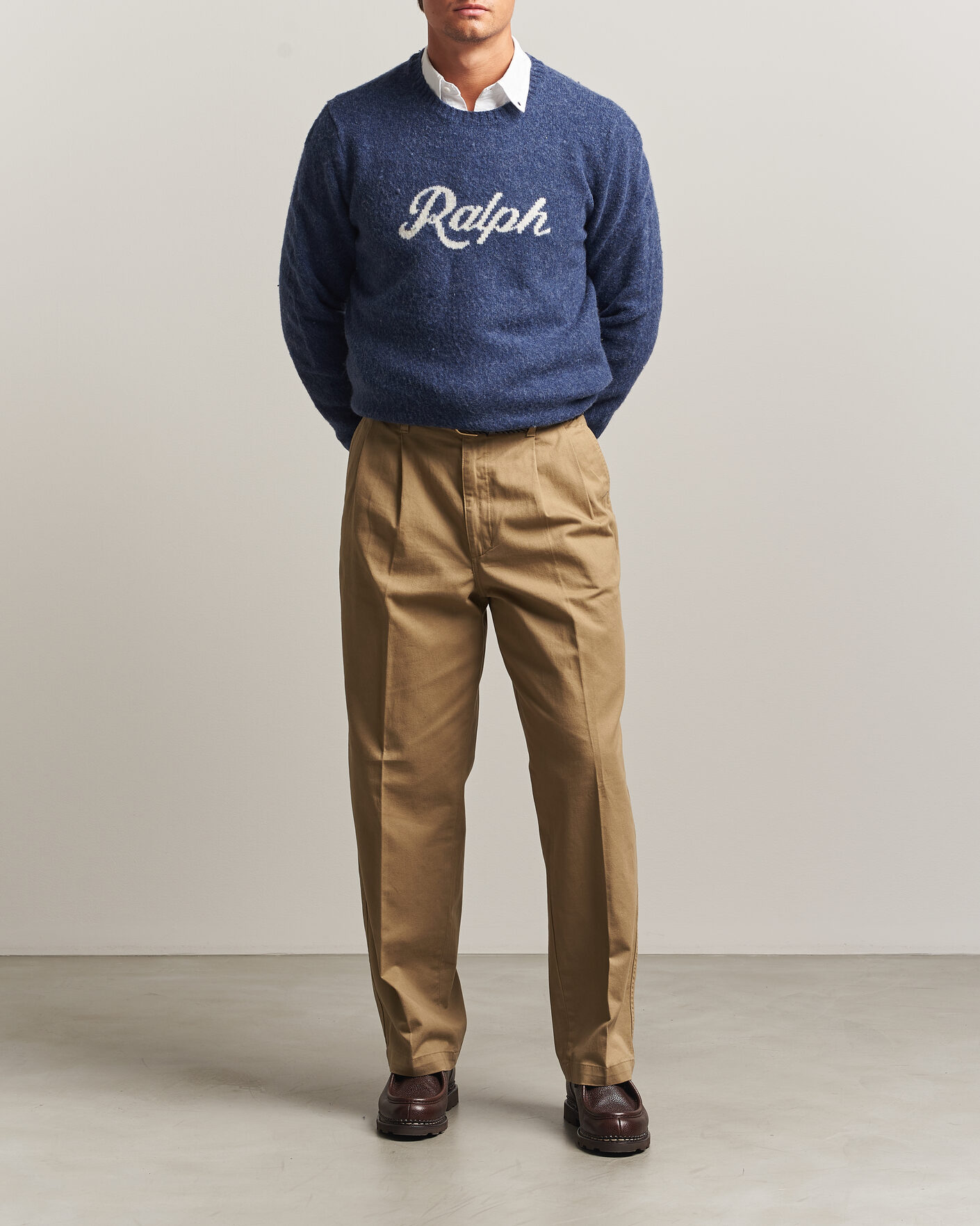 Herren | Pullover | Polo Ralph Lauren | Wool/Cashmere Pullover Navy Combo