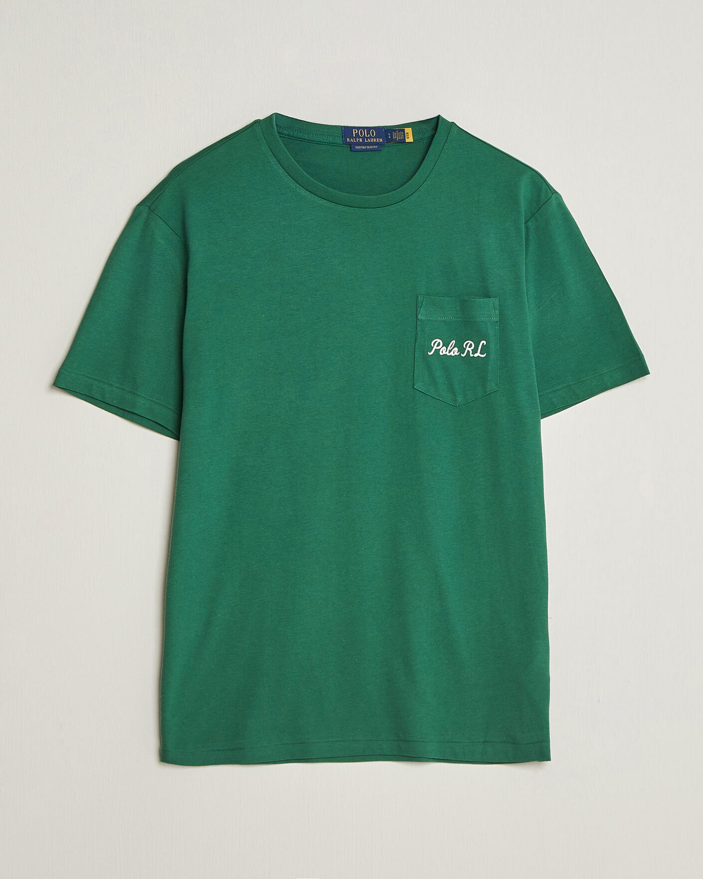 Herren | T-Shirts | Polo Ralph Lauren | Custom Slit Fit Bear T-Shirt Verano Green