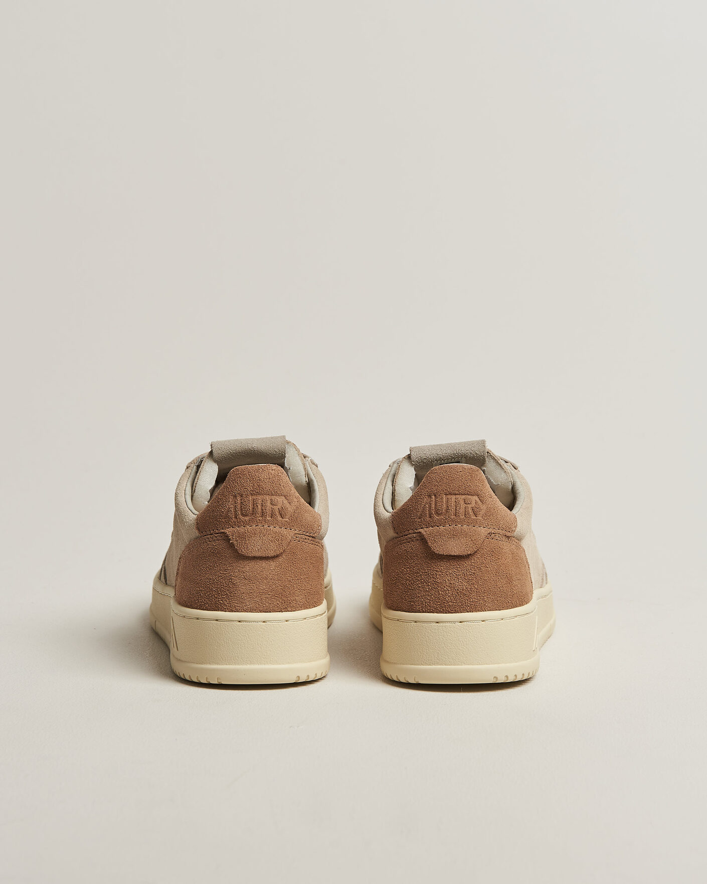 Herren | Sneaker | Autry | Medalist Low Suede Mix Sneaker Brown/Beige/White