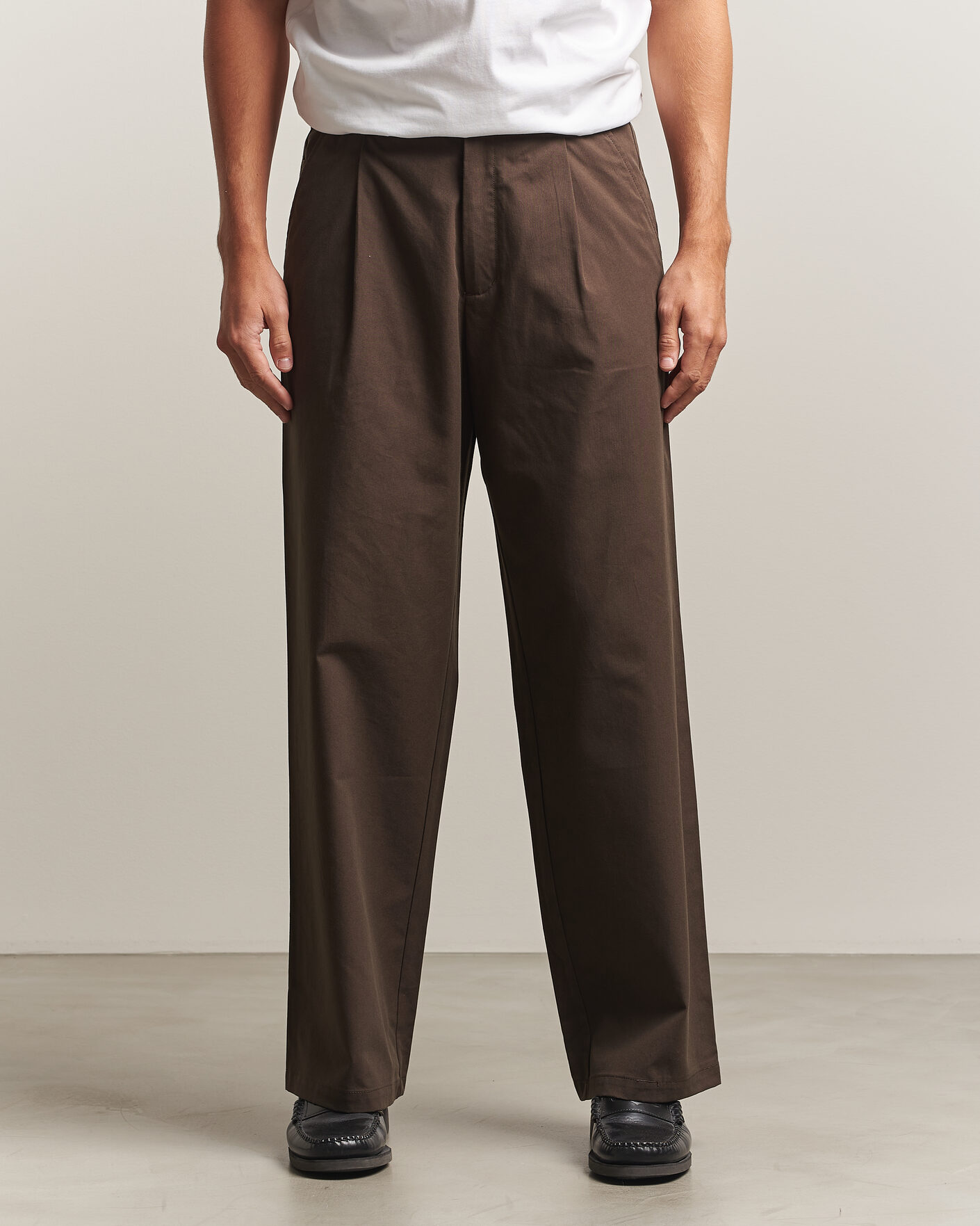 Herren | Hosen | Samsøe Samsøe | Valentin Pleated Trousers Delicioso