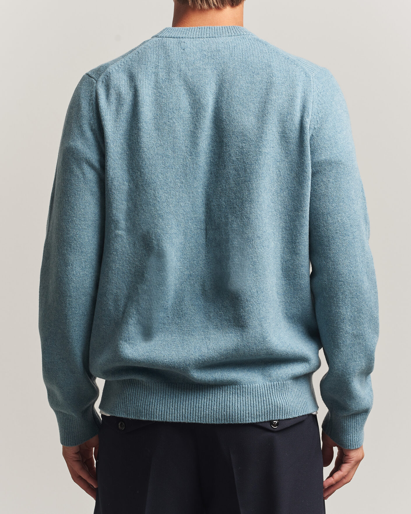 Herren | Pullover | Samsøe Samsøe | Isak Knitted Crew Neck Stormy Sea