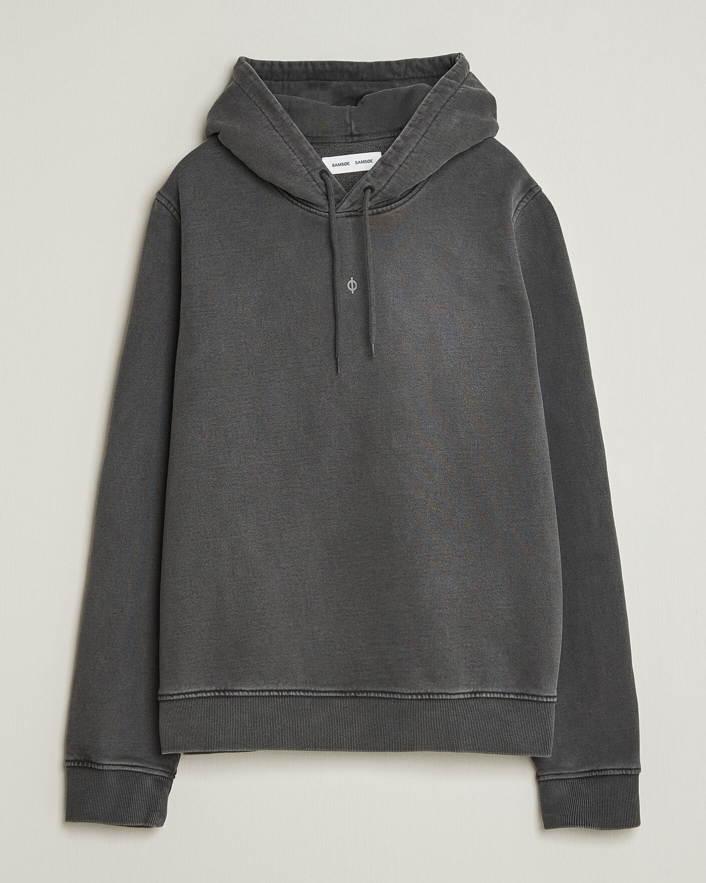 Herren | Pullover | Samsøe Samsøe | Ollie Washed Hoodie Black