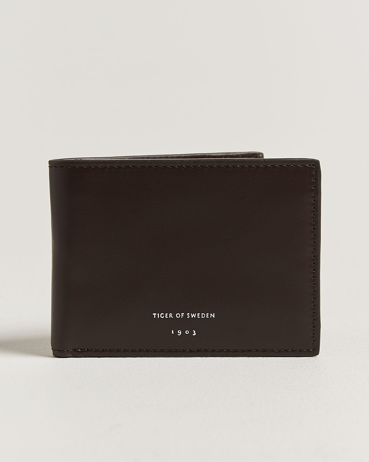 Herren | Geldbörsen | Tiger of Sweden | Wivalius Leather Wallet Dark Brown