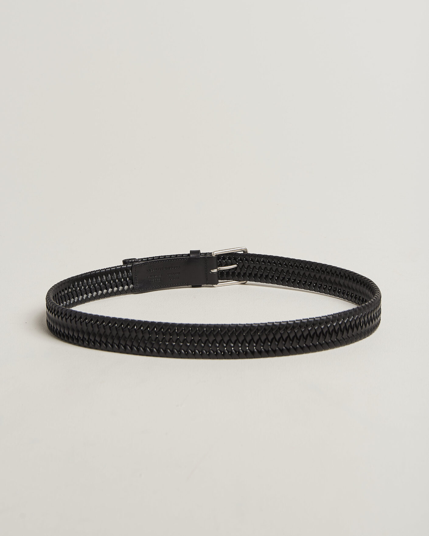 Herren | Gürtel | Tiger of Sweden | Braidant Braided Belt Black