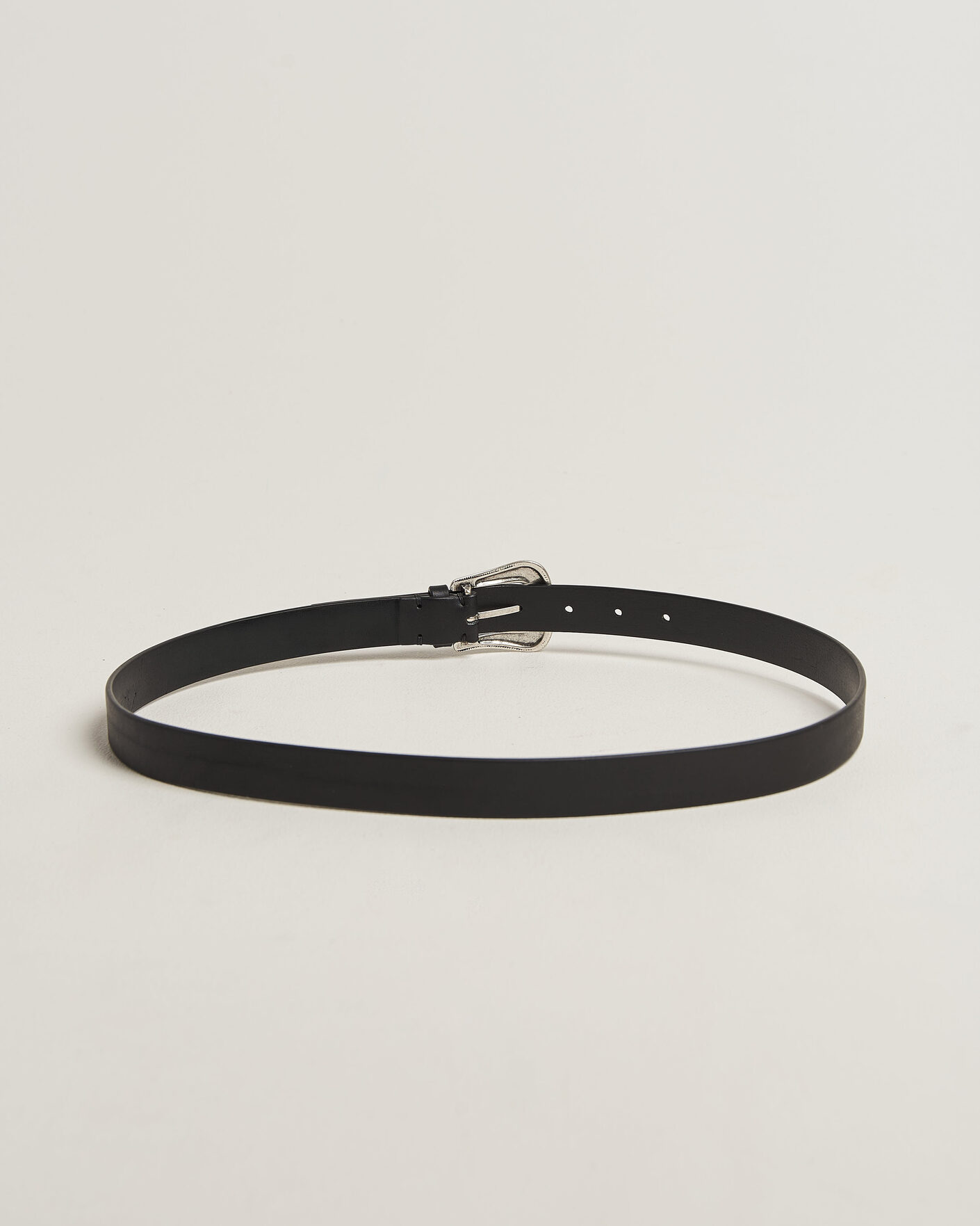 Herren | Gürtel | Tiger of Sweden | Ecus Leather Western Belt Black