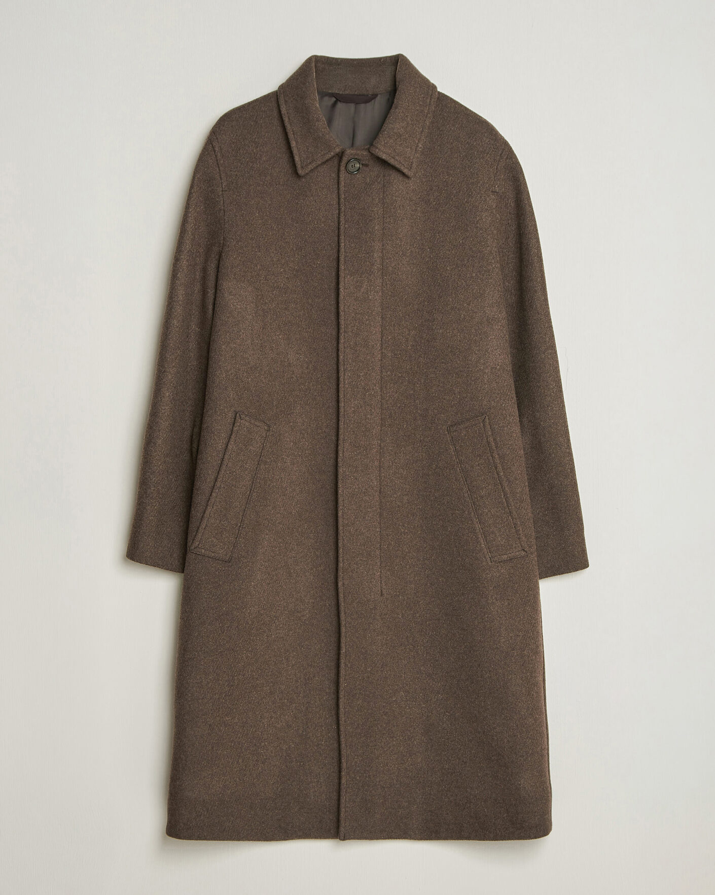 Herren | Jacken | Tiger of Sweden | Carlton Wool Coat Dusty Brown