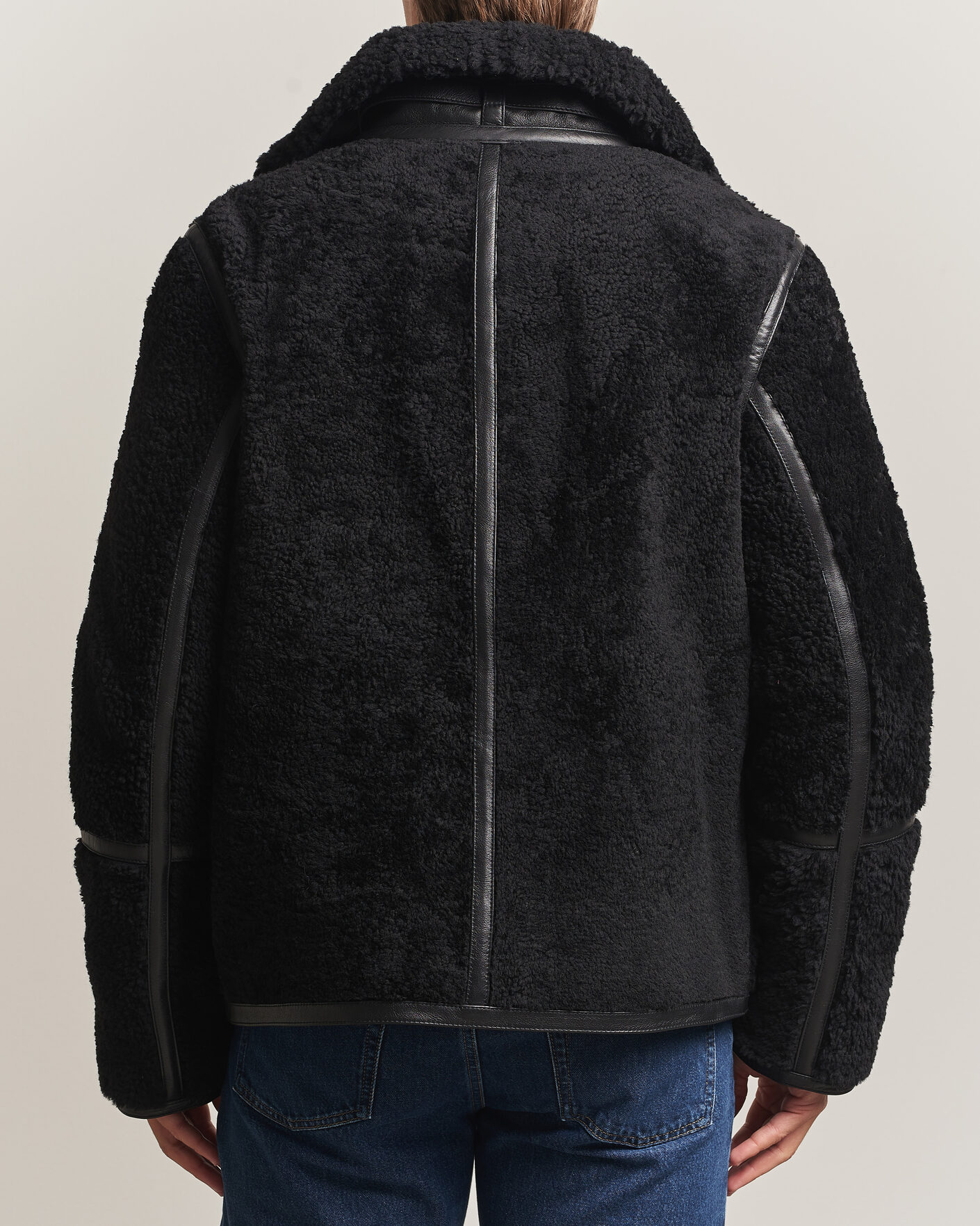 Herren | Jacken | Tiger of Sweden | Viggo Shearling Jacket Black