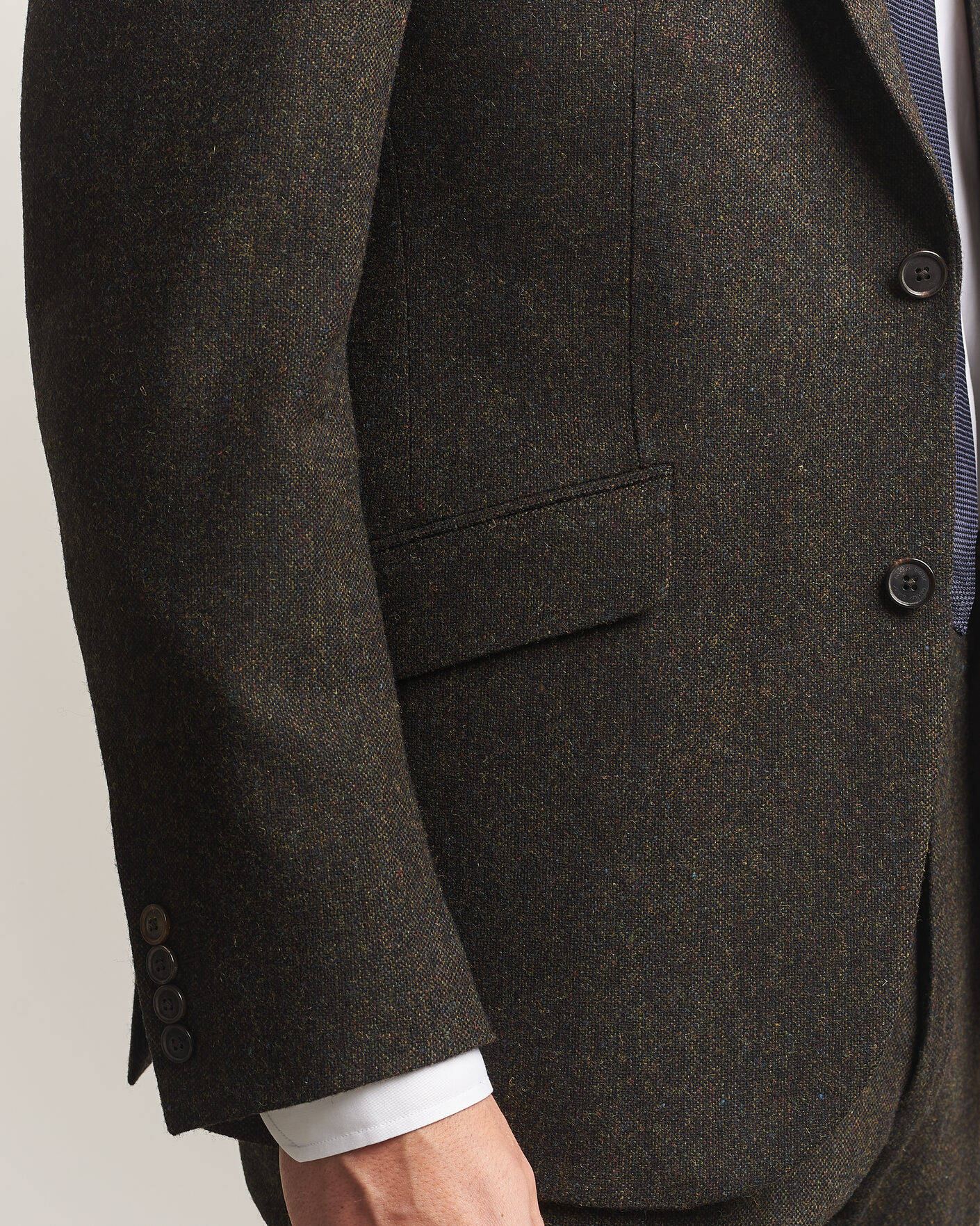 Herren | Sakkos | Walker Slater | Edward Shetland Wool Donegal Blazer Brown