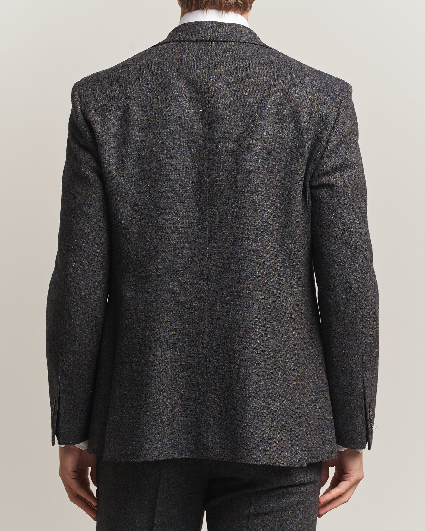Herren | Sakkos | Walker Slater | Edward Shetland Wool Donegal Blazer Navy