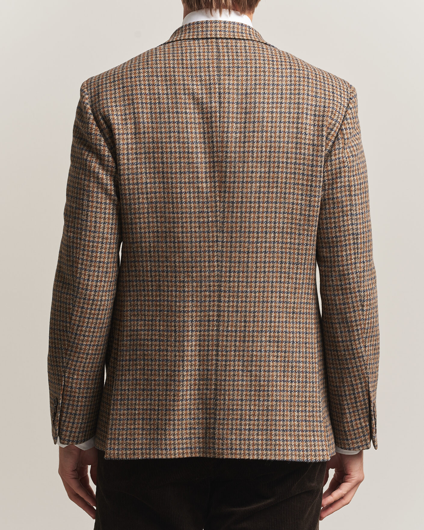 Herren | Sakkos | Walker Slater | Edward Lambswool Puppytooth Blazer Sandstone