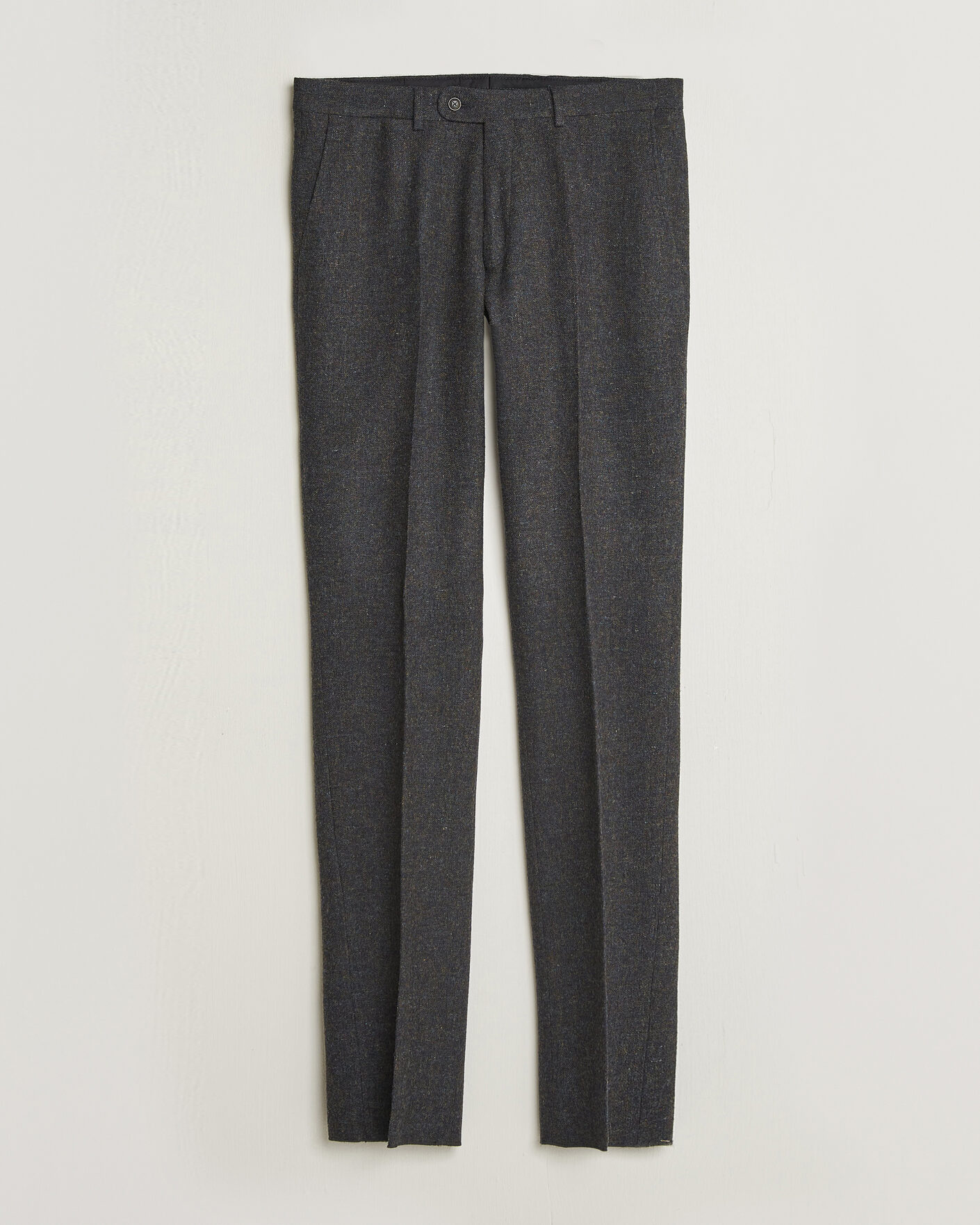 Herren | Hosen | Walker Slater | Edward Shetland Wool Donegal Trousers Navy