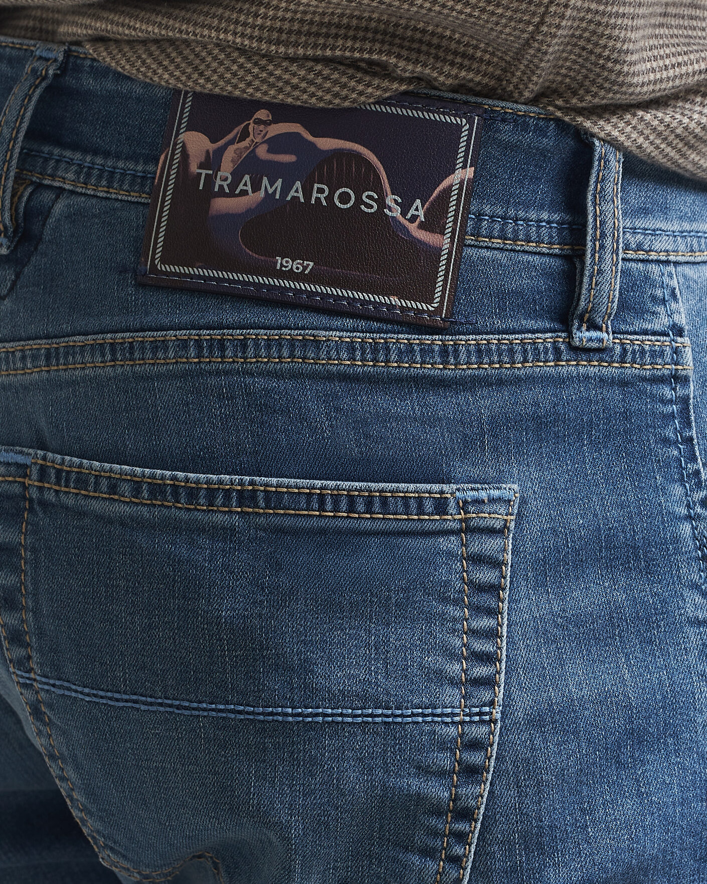 Herren | Jeans | Tramarossa | Michelangelo Stretch Jeans Light Blue