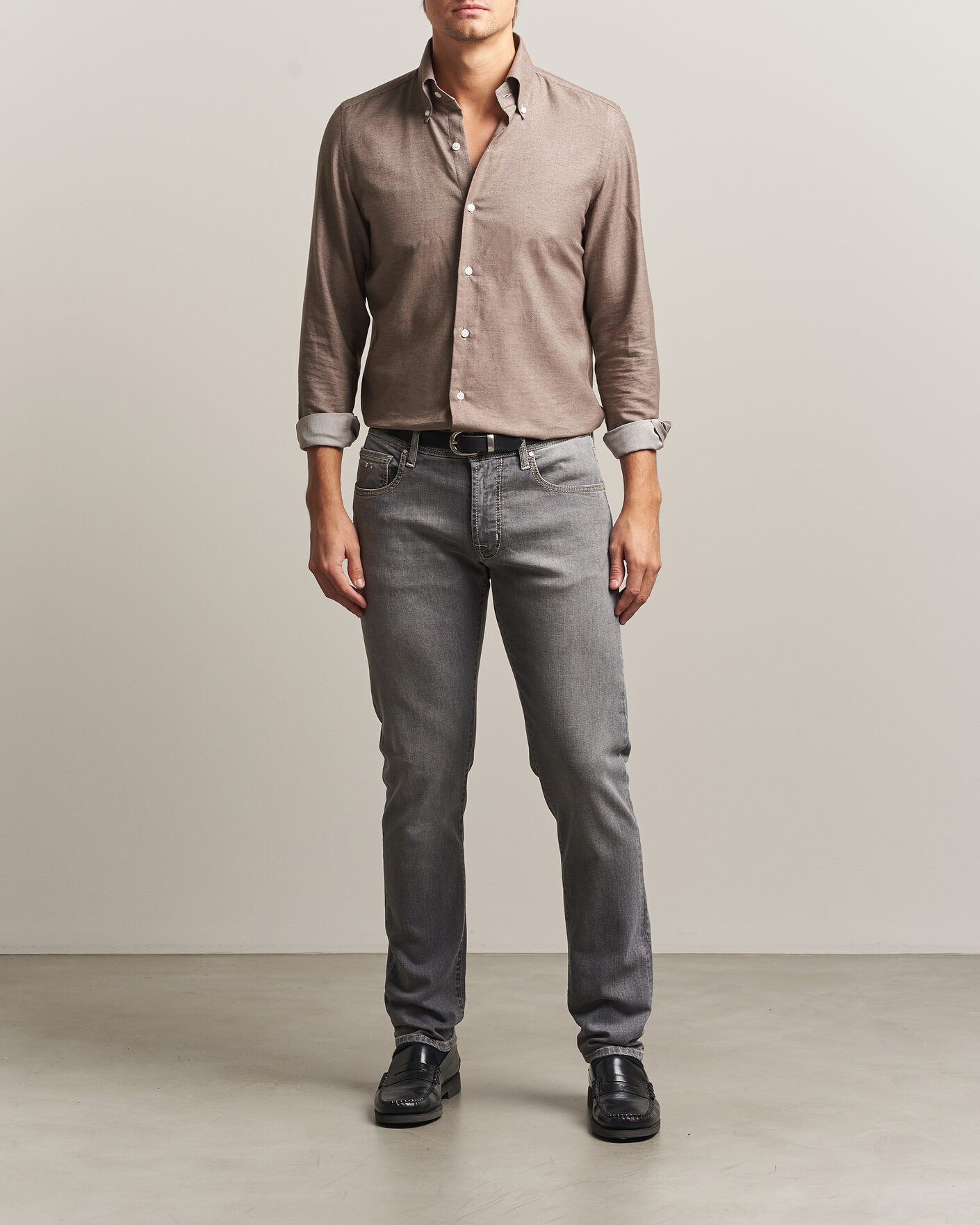 Herren | Jeans | Tramarossa | Michelangelo Stretch Jeans Light Grey