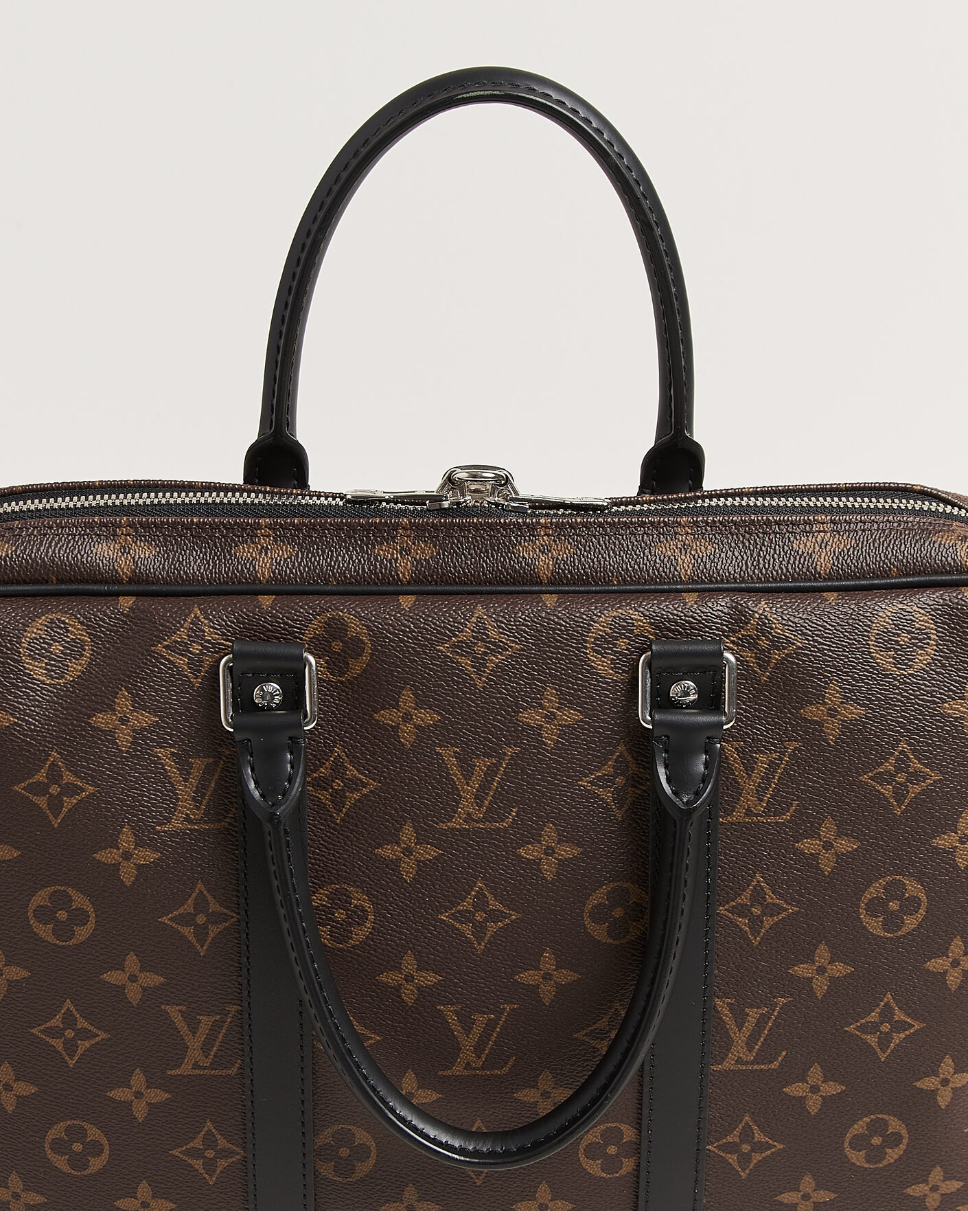 Herren | Pre-Owned & Vintage Bags | Louis Vuitton Pre-Owned | Porte-Documents Voyage Briefcase Monogram Macassar
