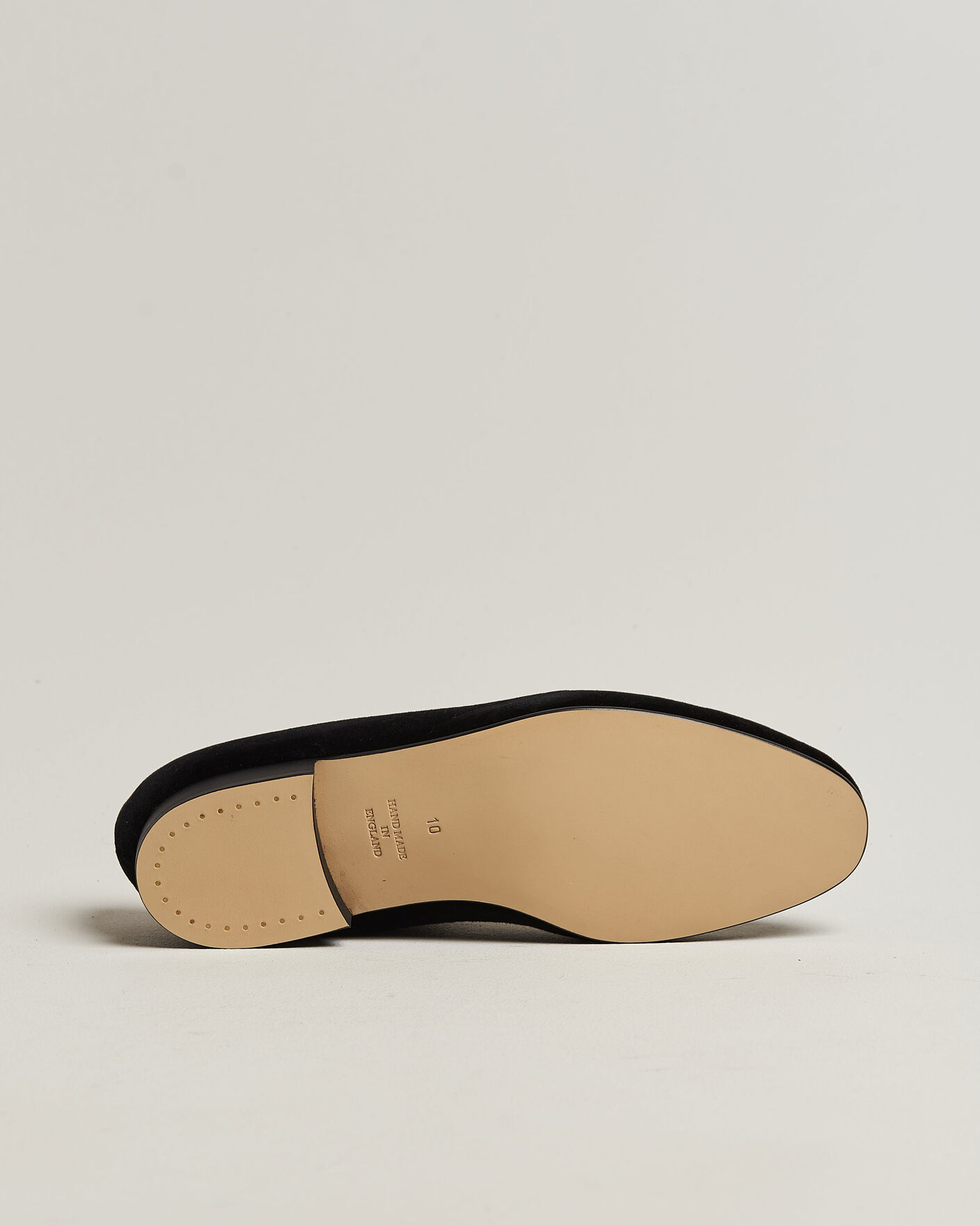 Herren | Loafer | Bowhill & Elliott | Plain Albert Pump Black Velvet