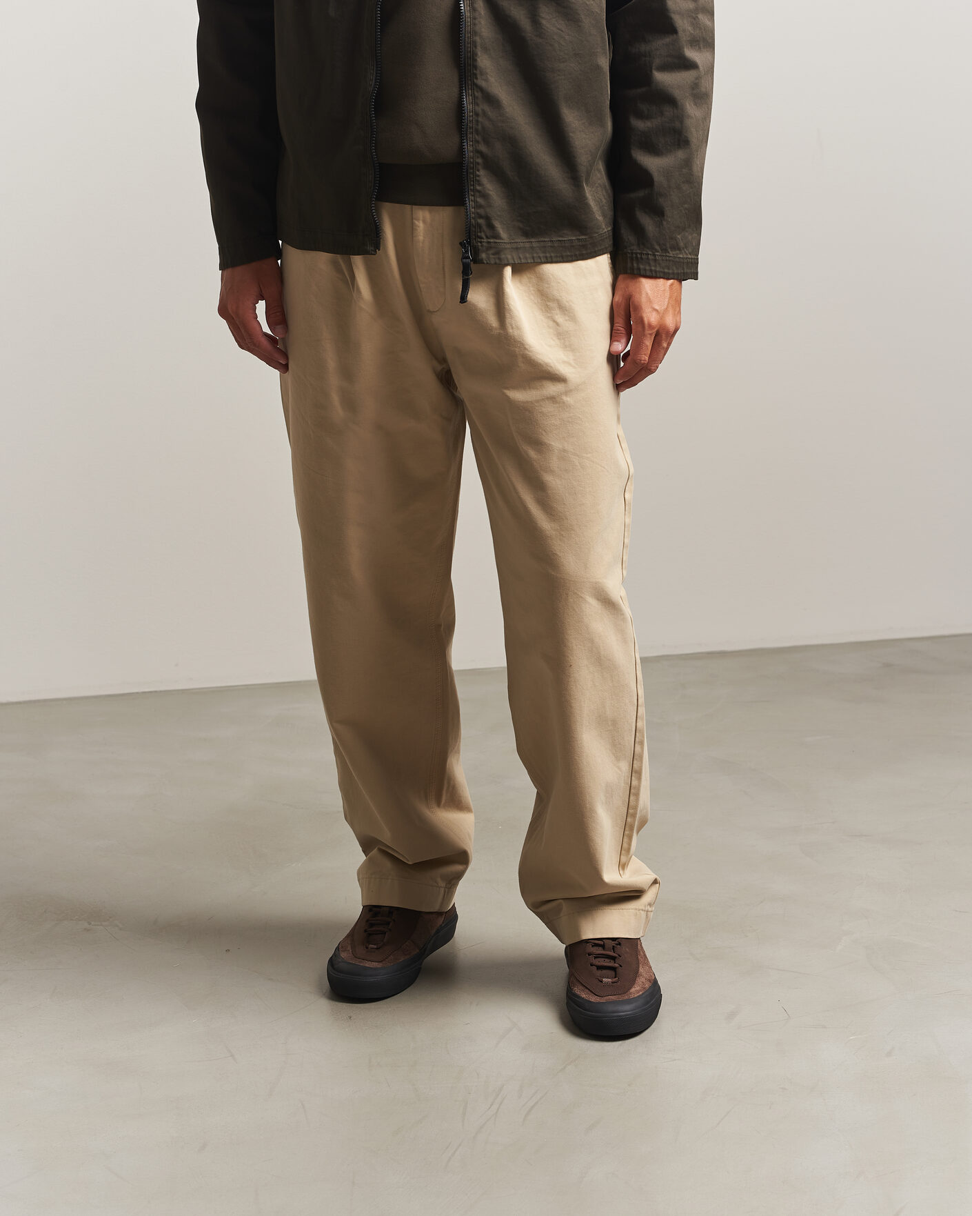 Herren | Sneaker | Stone Island | Low Top Suede Sneaker Umber