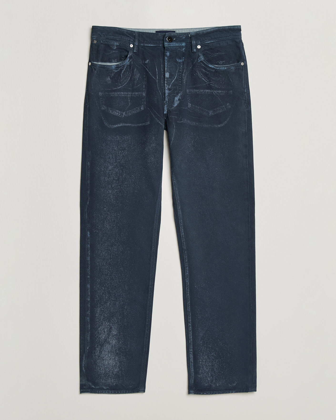 Herren | Jeans | Stone Island | Hand Sprayed Reflective Bull Denim Jeans Slate Blue