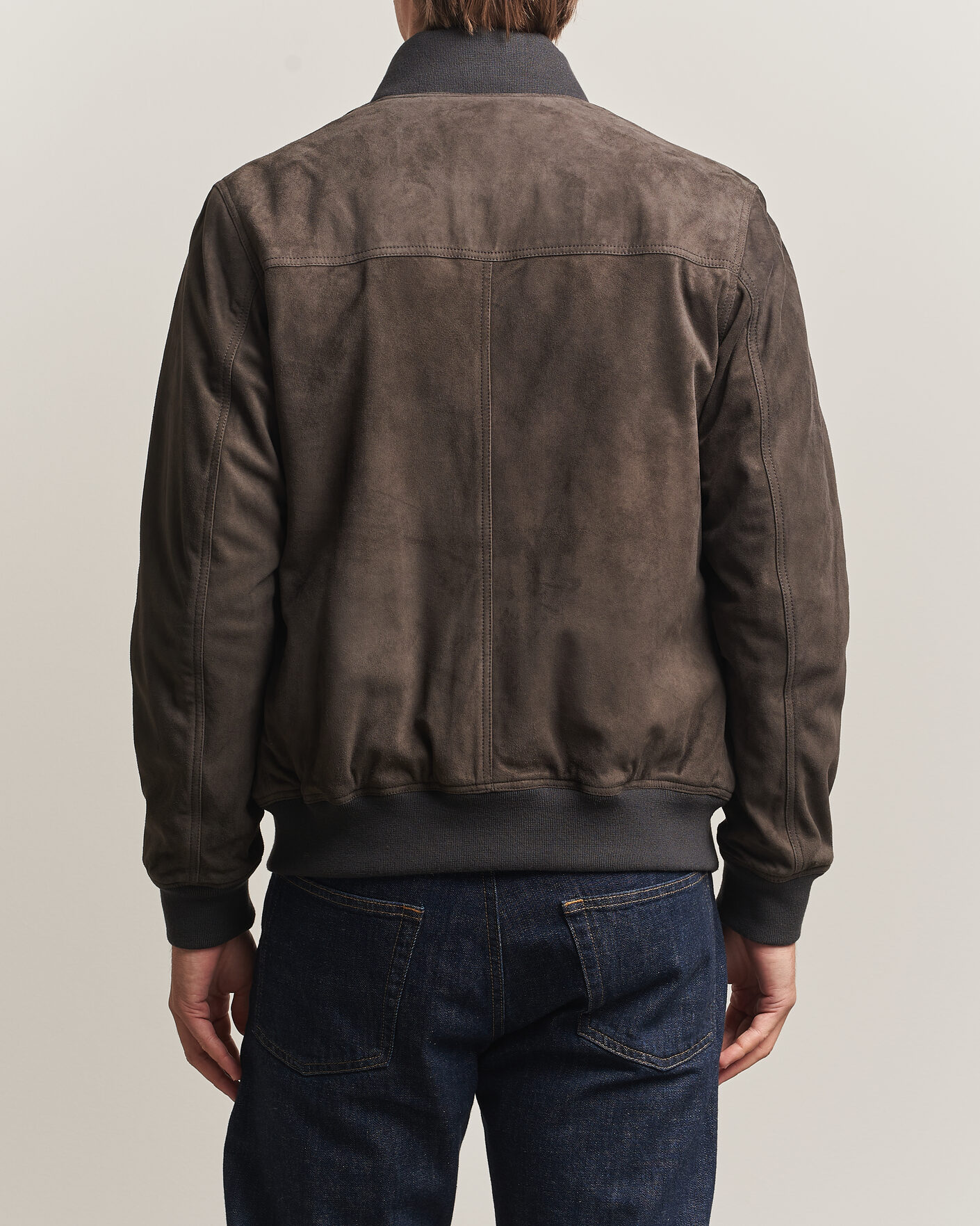 Herren | Jacken | Baracuta | Suede Blouson Jacket December Sky