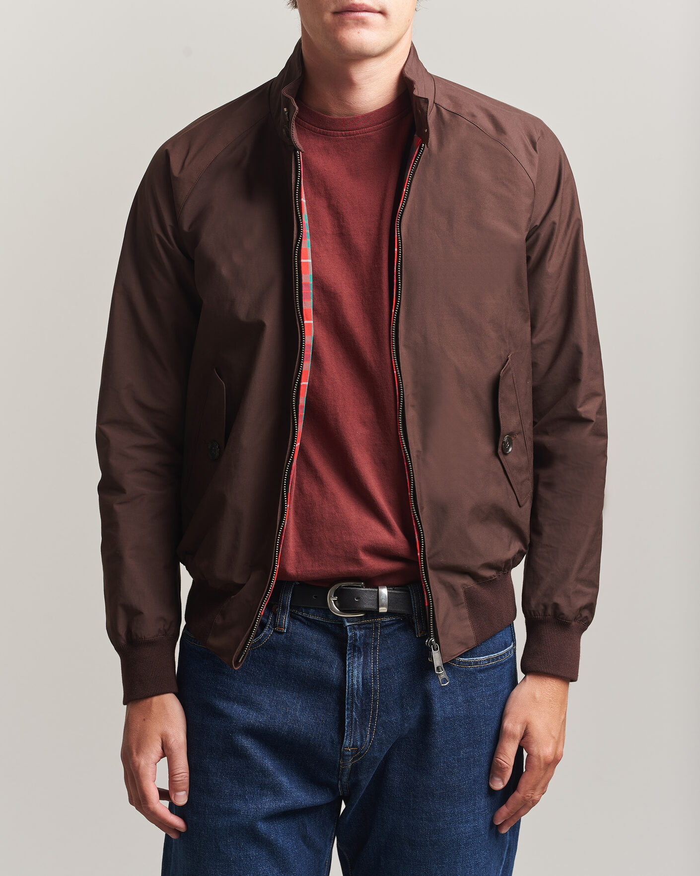 Herren | Jacken | Baracuta | G9 Original Harrington Jacket Brown Cigar