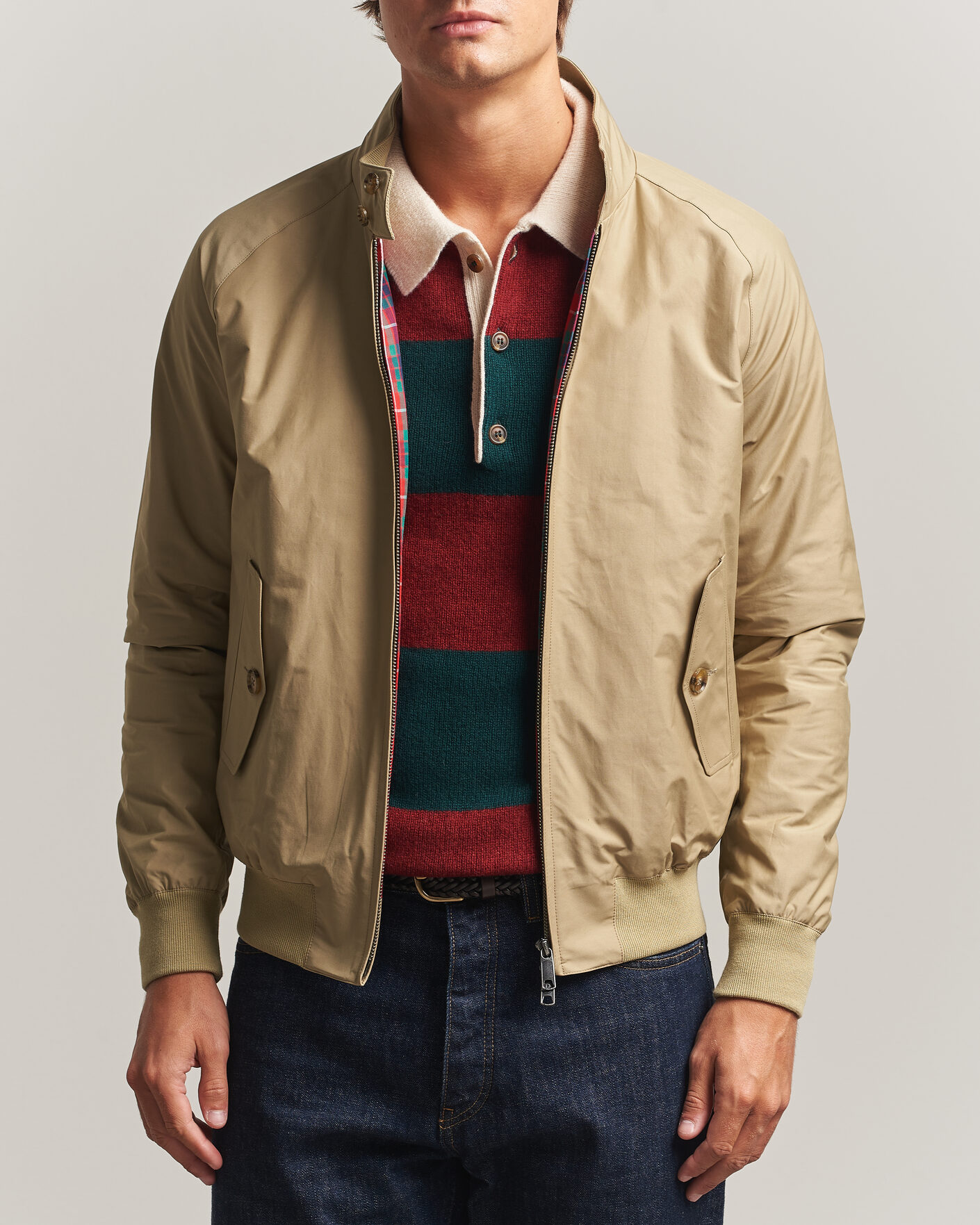 Herren | Jacken | Baracuta | G9 Original Harrington Jacket Natural