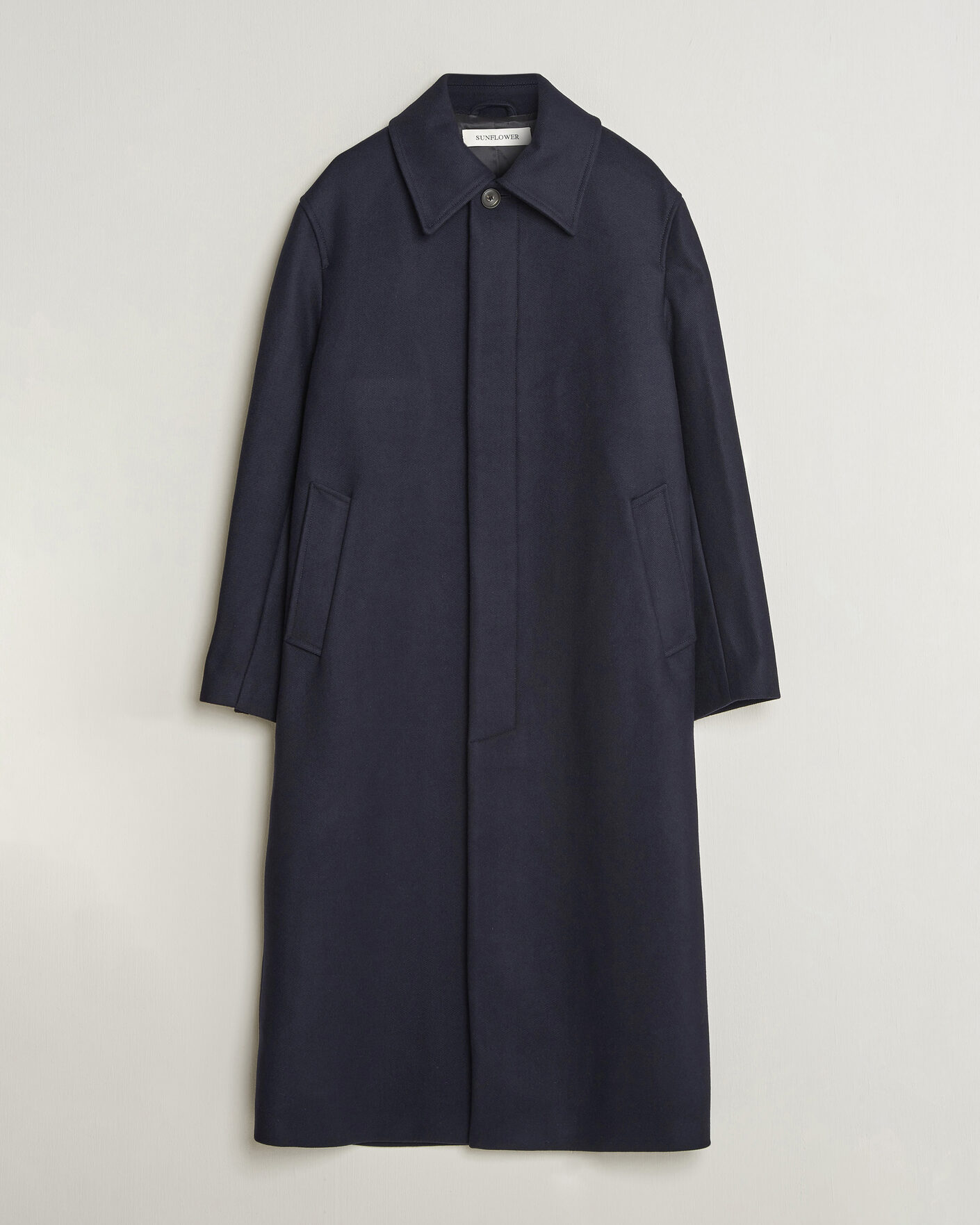 Herren | Jacken | Sunflower | Wool Blend Winter Coat Navy