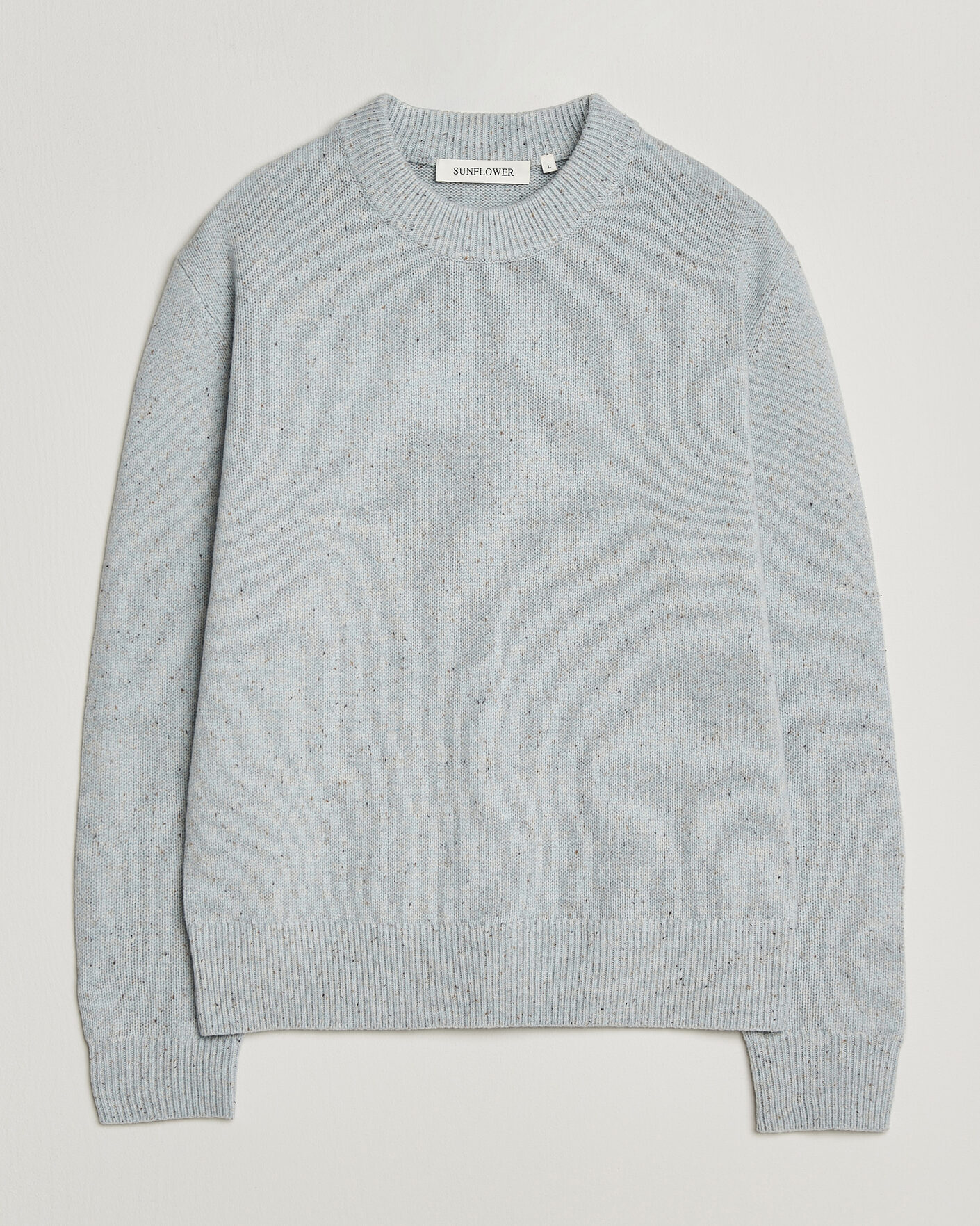 Herren | Pullover | Sunflower | Moon Donegal Sweater Light Blue