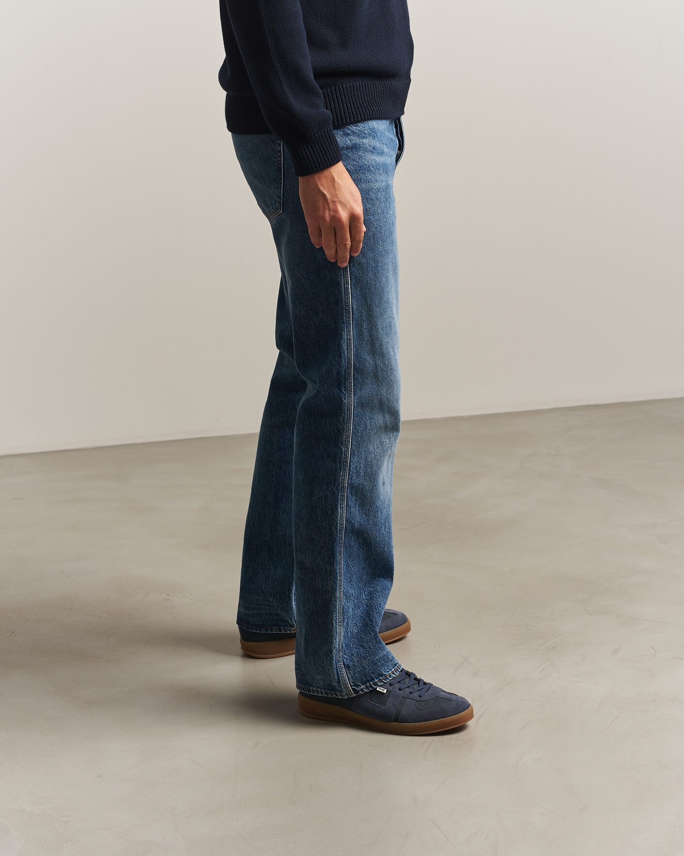 Herren | Sneaker | P448 | Monza Suede Sneaker Total Blue