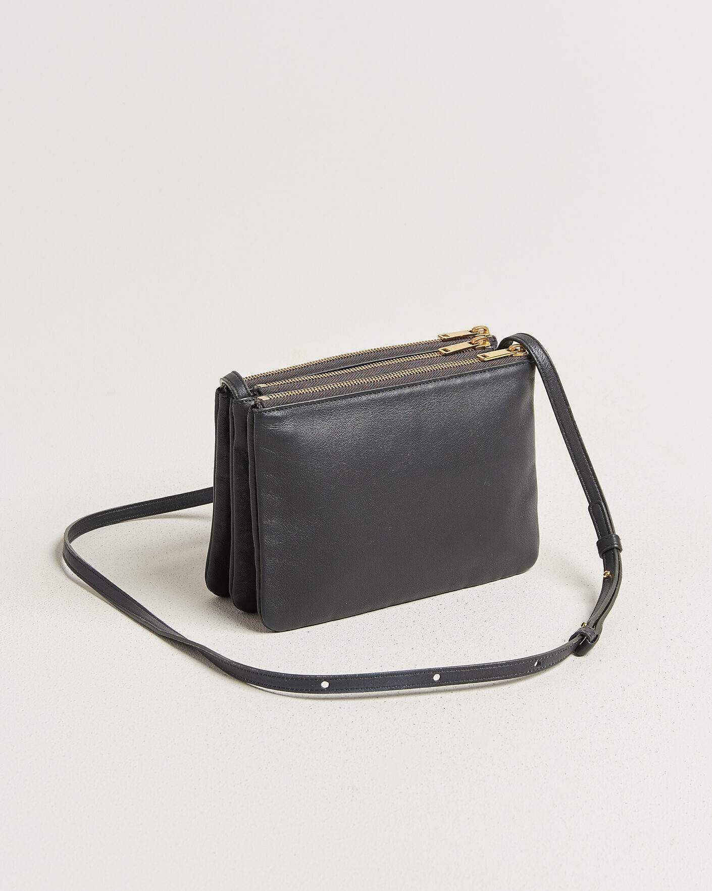 Herren | Pre-Owned & Vintage Bags | Celine Pre-Owned | Trio Bag Small Grey