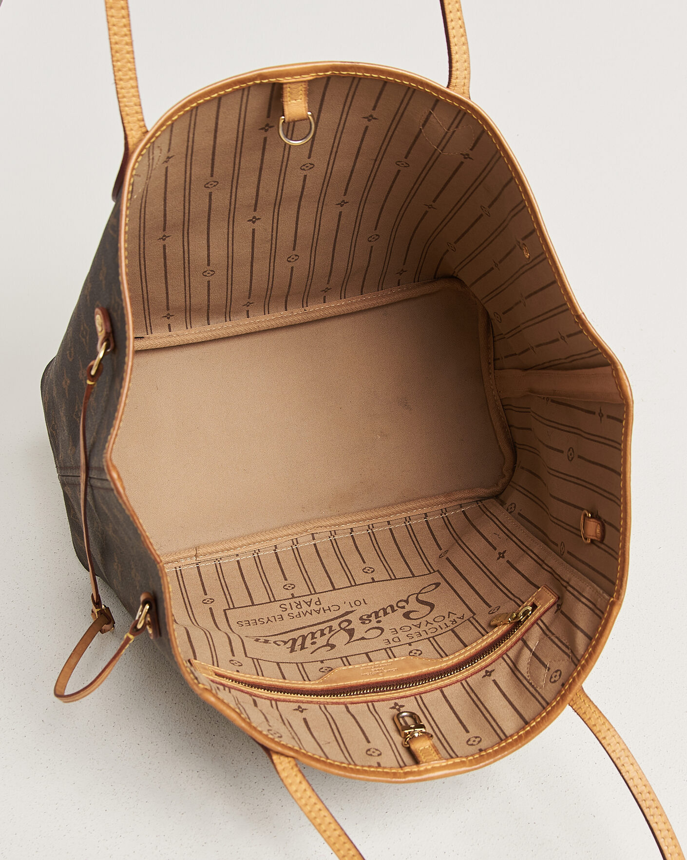 Herren | Pre-Owned & Vintage Bags | Louis Vuitton Pre-Owned | Neverfull MM Monogram