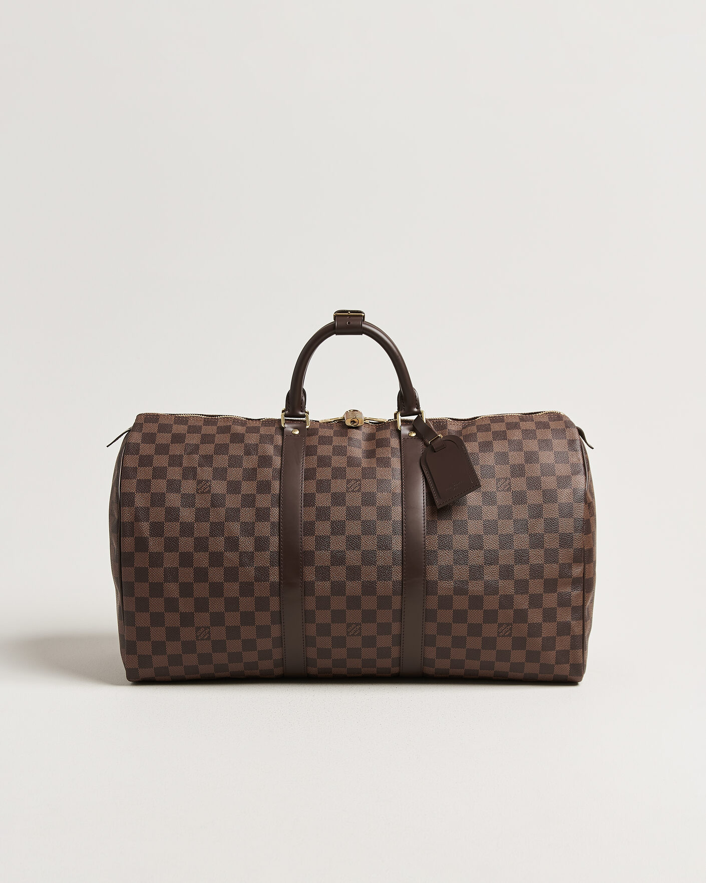 Herren | Pre-Owned & Vintage Bags | Louis Vuitton Pre-Owned | Keepall 50 Damier Ebene