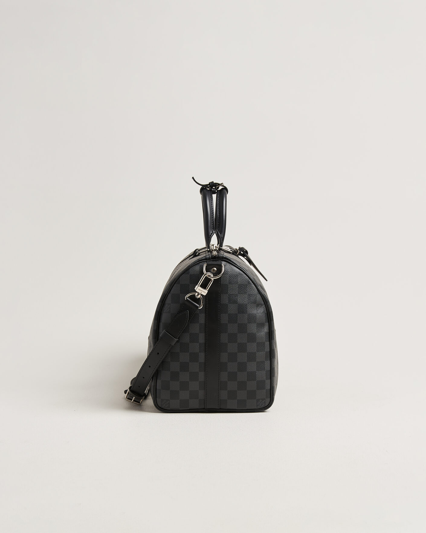 Herren | Pre-Owned & Vintage Bags | Louis Vuitton Pre-Owned | Keepall 45 Bandouliére Damier graphite