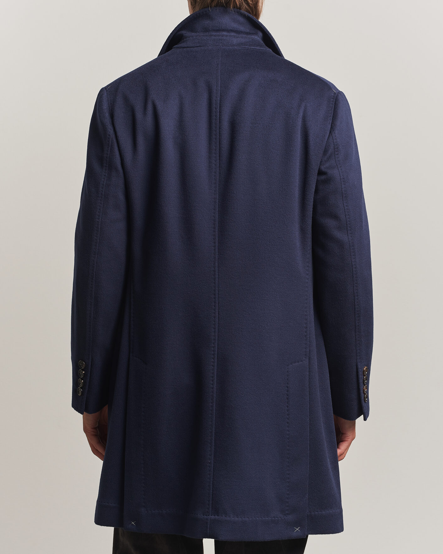 Herren | Jacken | Brunello Cucinelli | Soft Wool Coat Navy