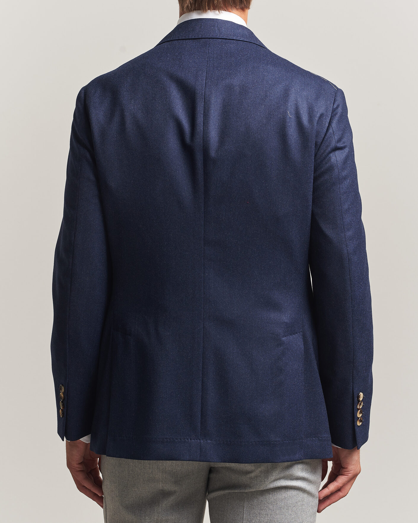 Herren | Sakkos | Brunello Cucinelli | Wool Flannel Blazzer Navy