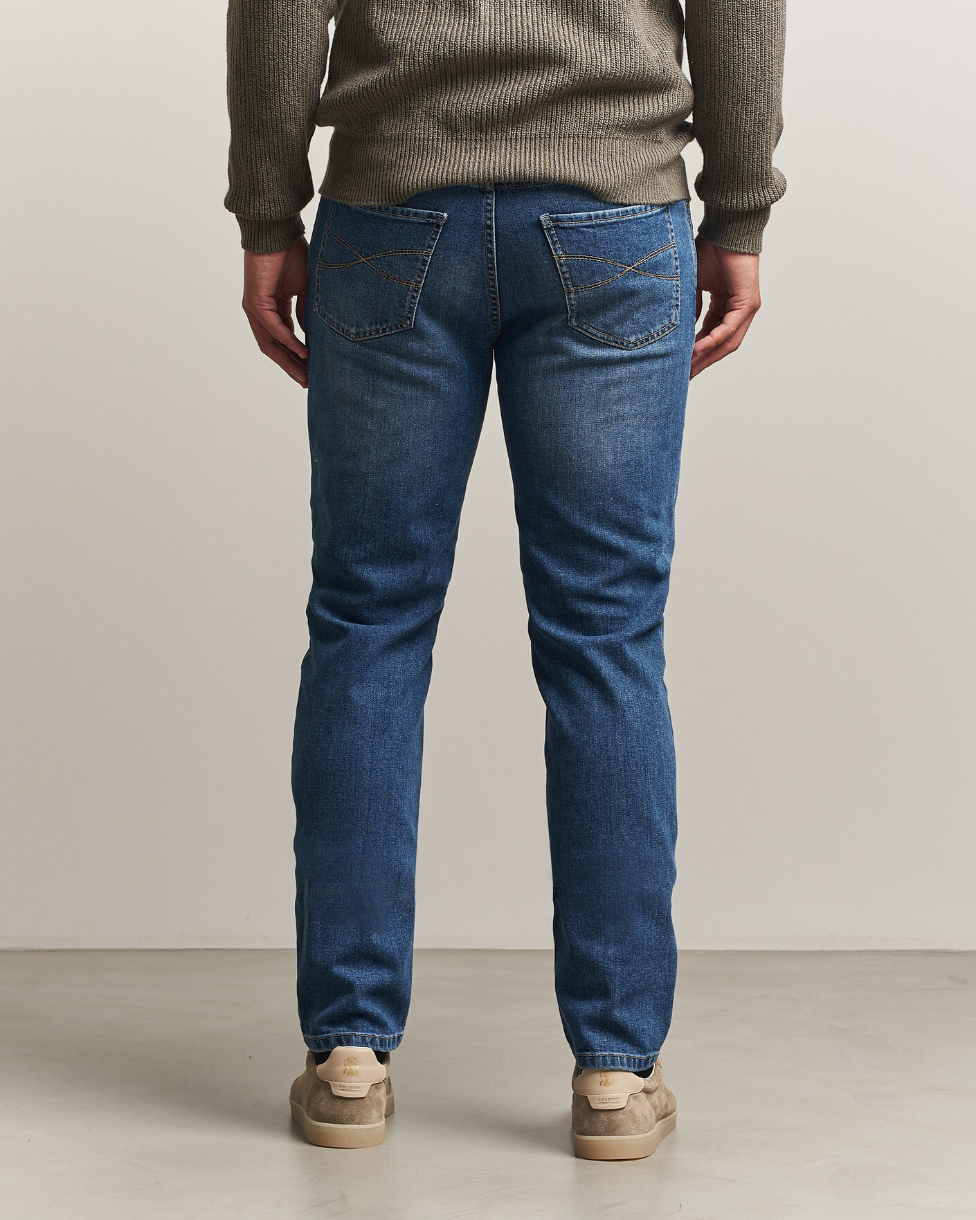 Herren | Hosen | Brunello Cucinelli | Traditional Fit Jeans Medium Wash