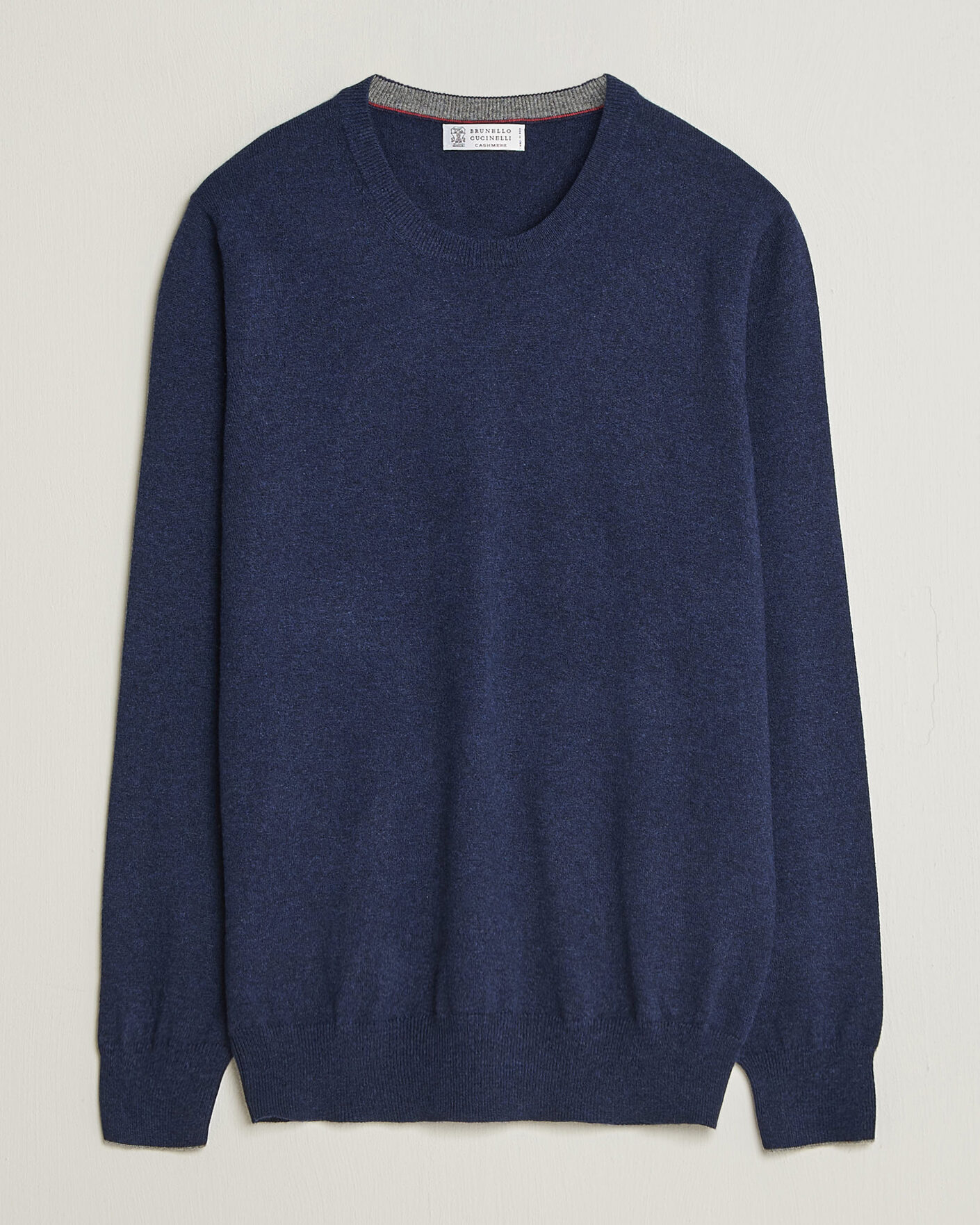 Herren | Pullover | Brunello Cucinelli | 2 Ply Cashmere Pullover Marine