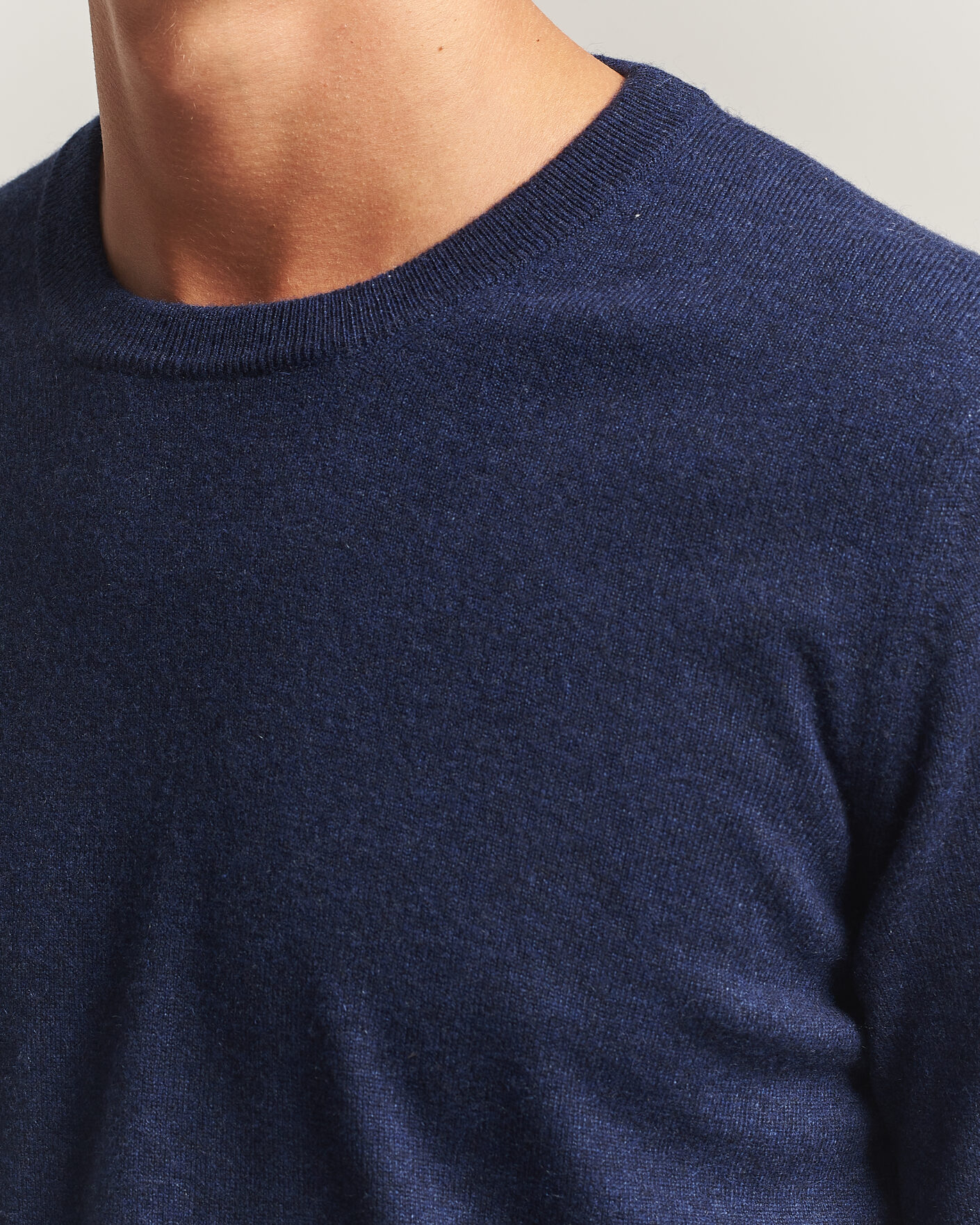 Herren | Pullover | Brunello Cucinelli | 2 Ply Cashmere Pullover Marine