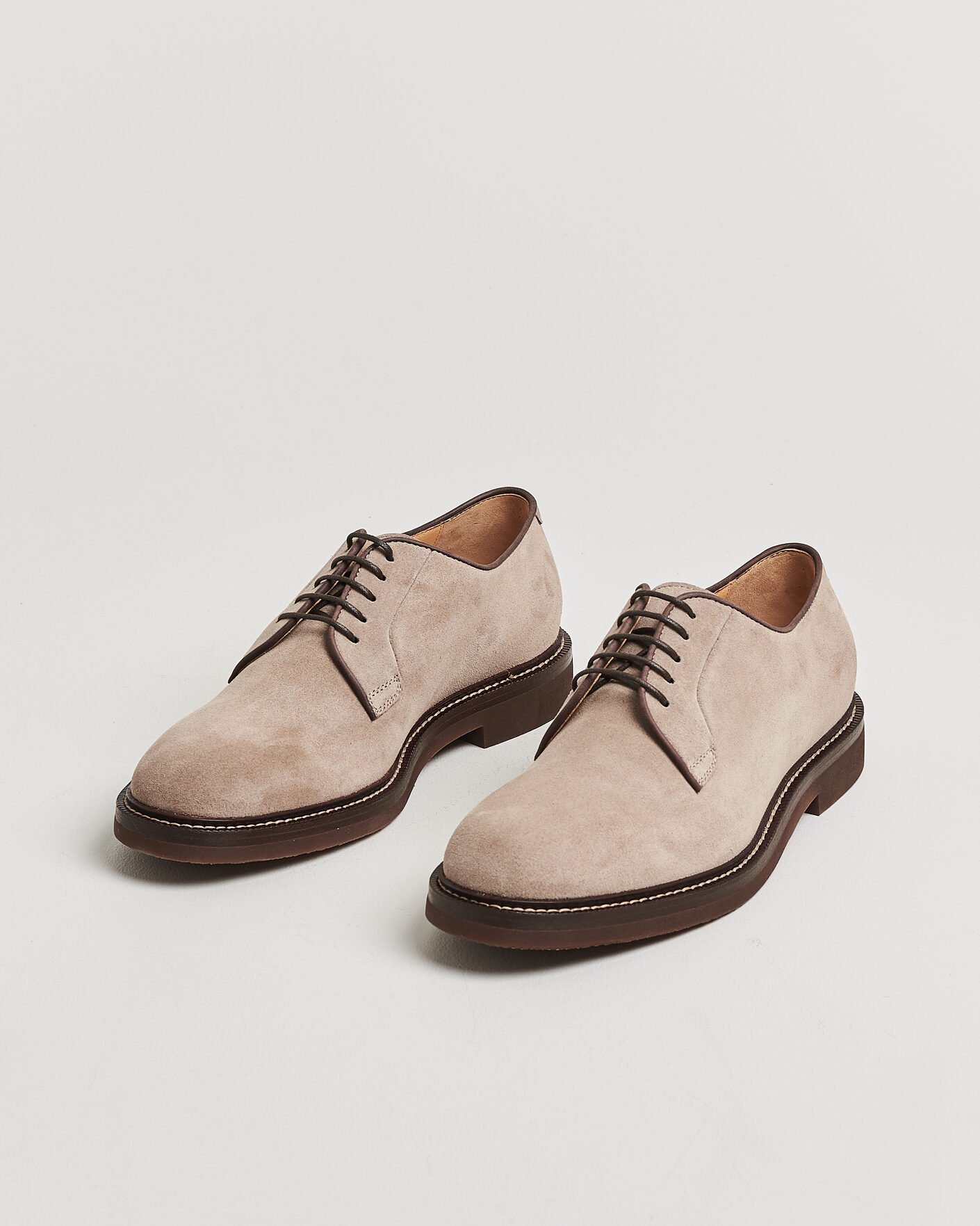 Herren | Derby | Brunello Cucinelli | Plain Toe Derby Sand