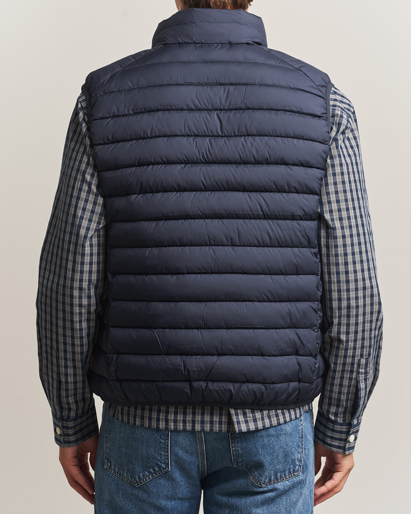 Herren | Westen | Save The Duck | Rhus Matt Lightweight Vest Blue Black