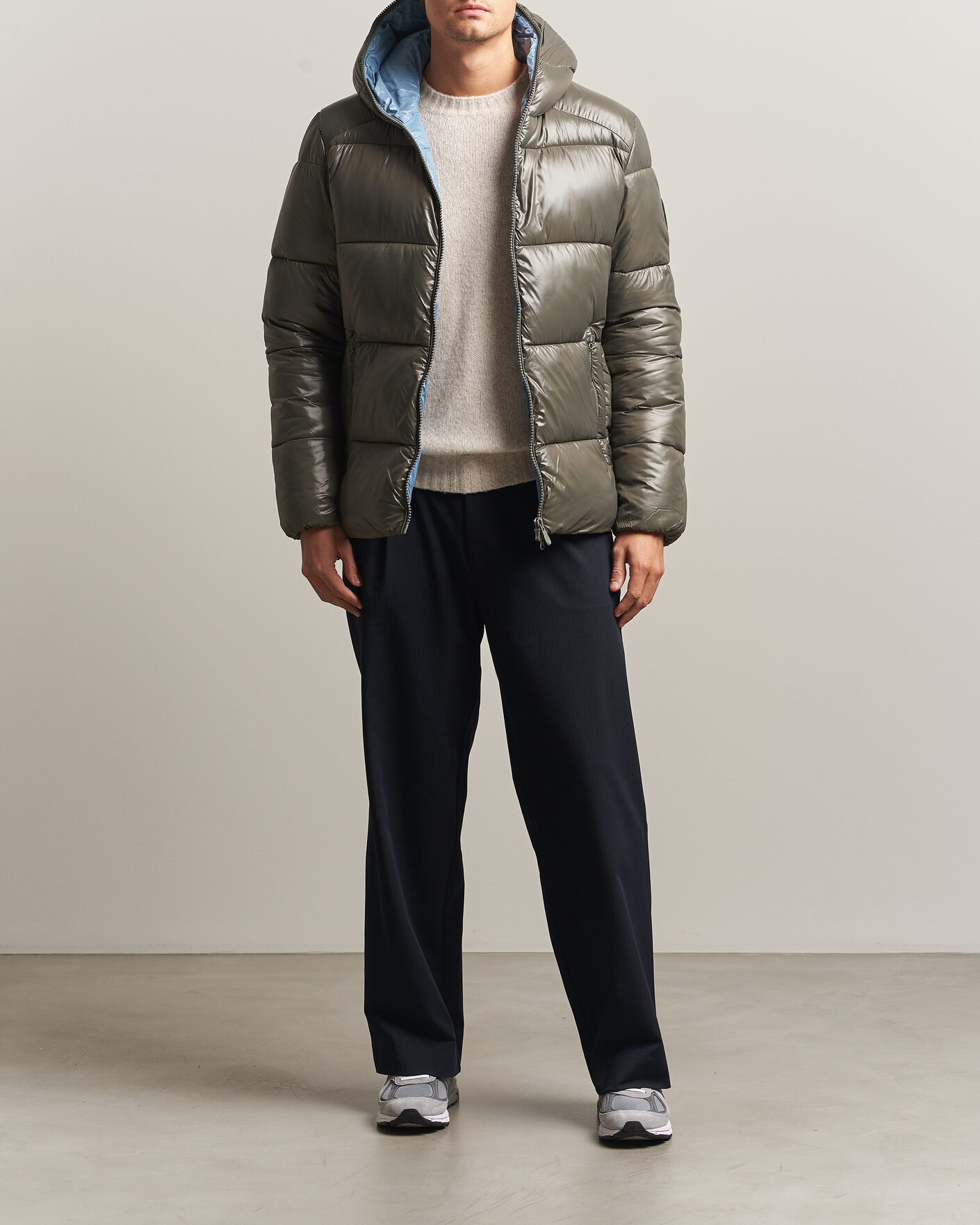Herren | Jacken | Save The Duck | Edgard Padded Puffer Gunmetal Grey
