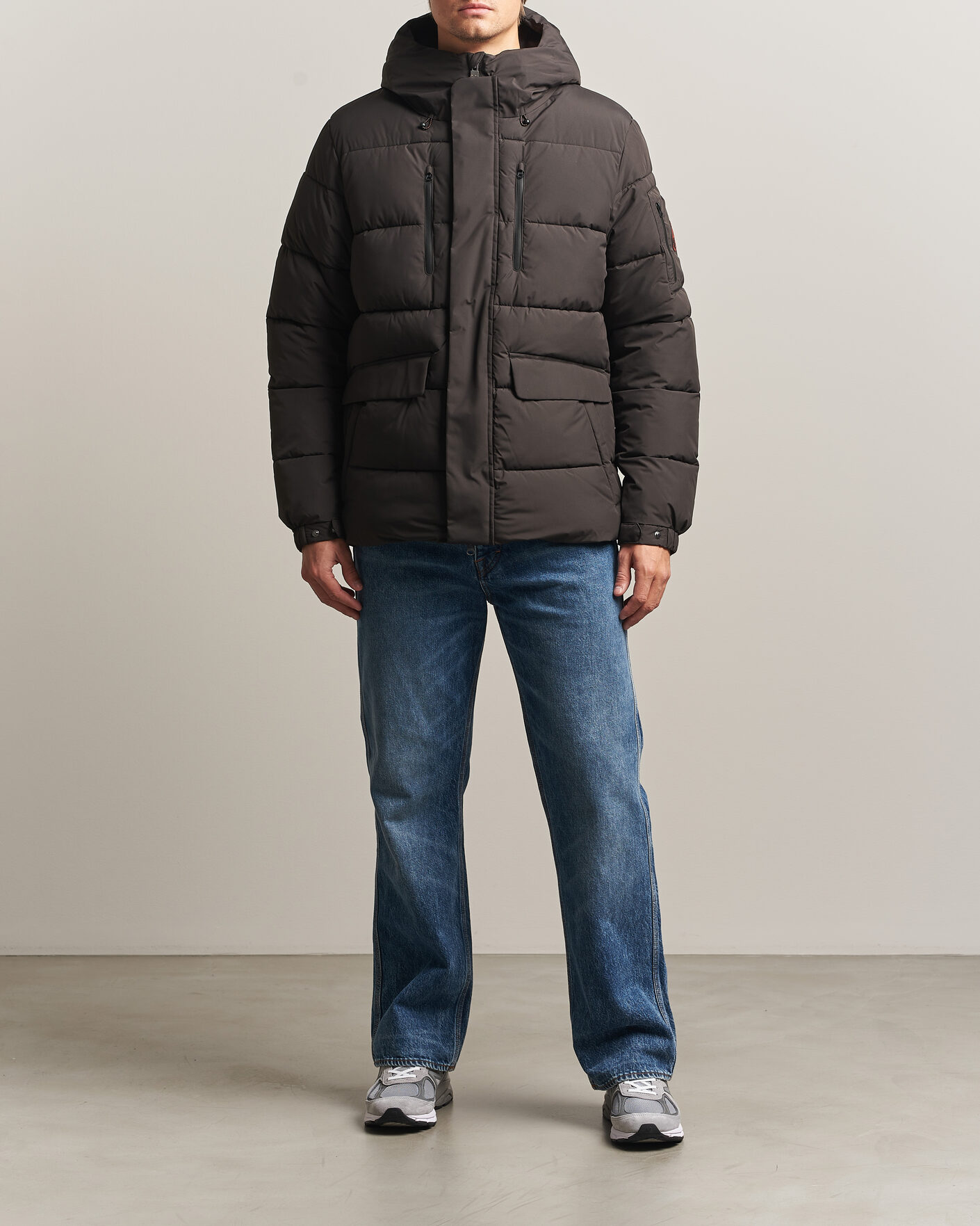 Herren | Jacken | Save The Duck | Espel Short Arctic Parka Brown Black