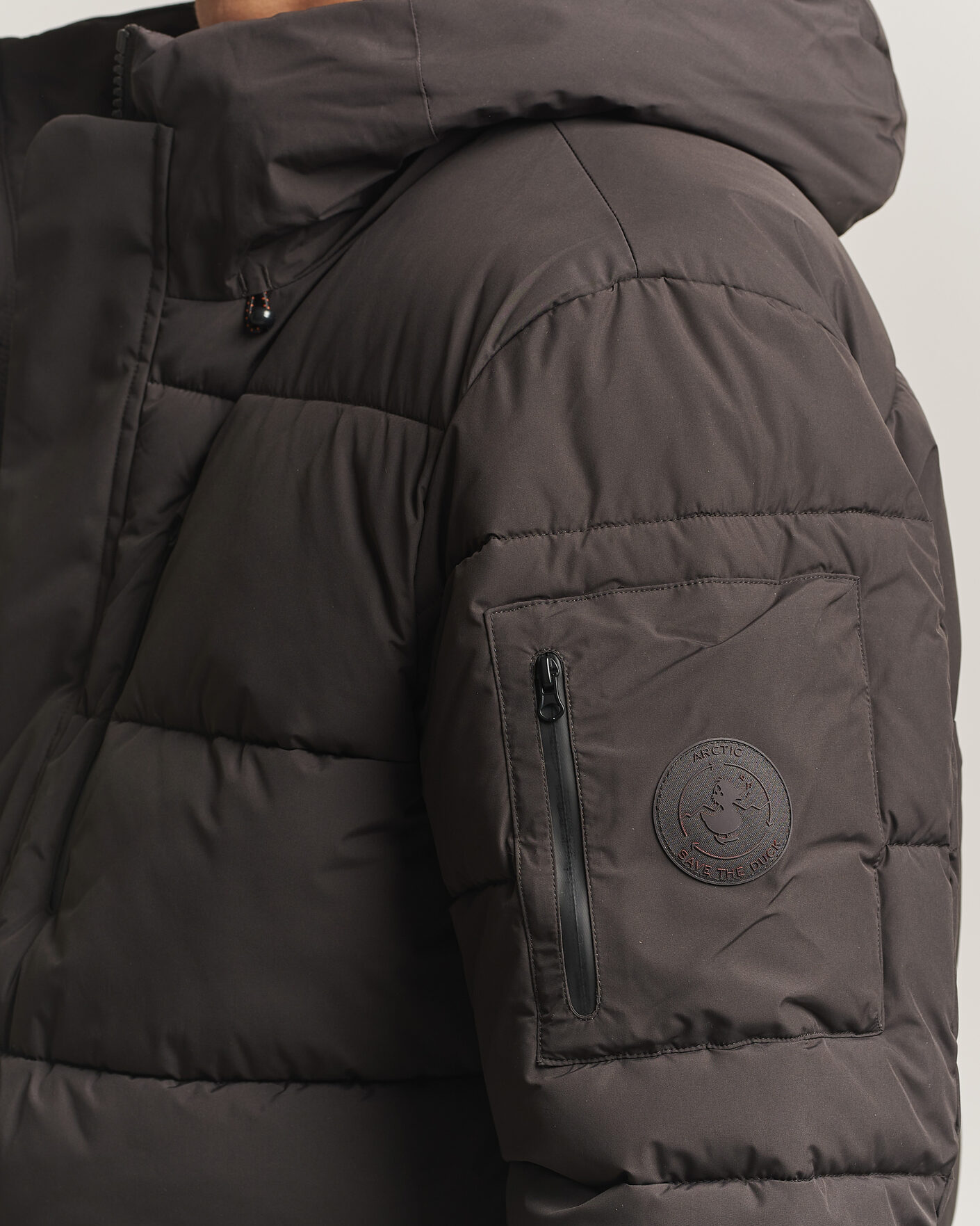 Herren | Jacken | Save The Duck | Espel Short Arctic Parka Brown Black