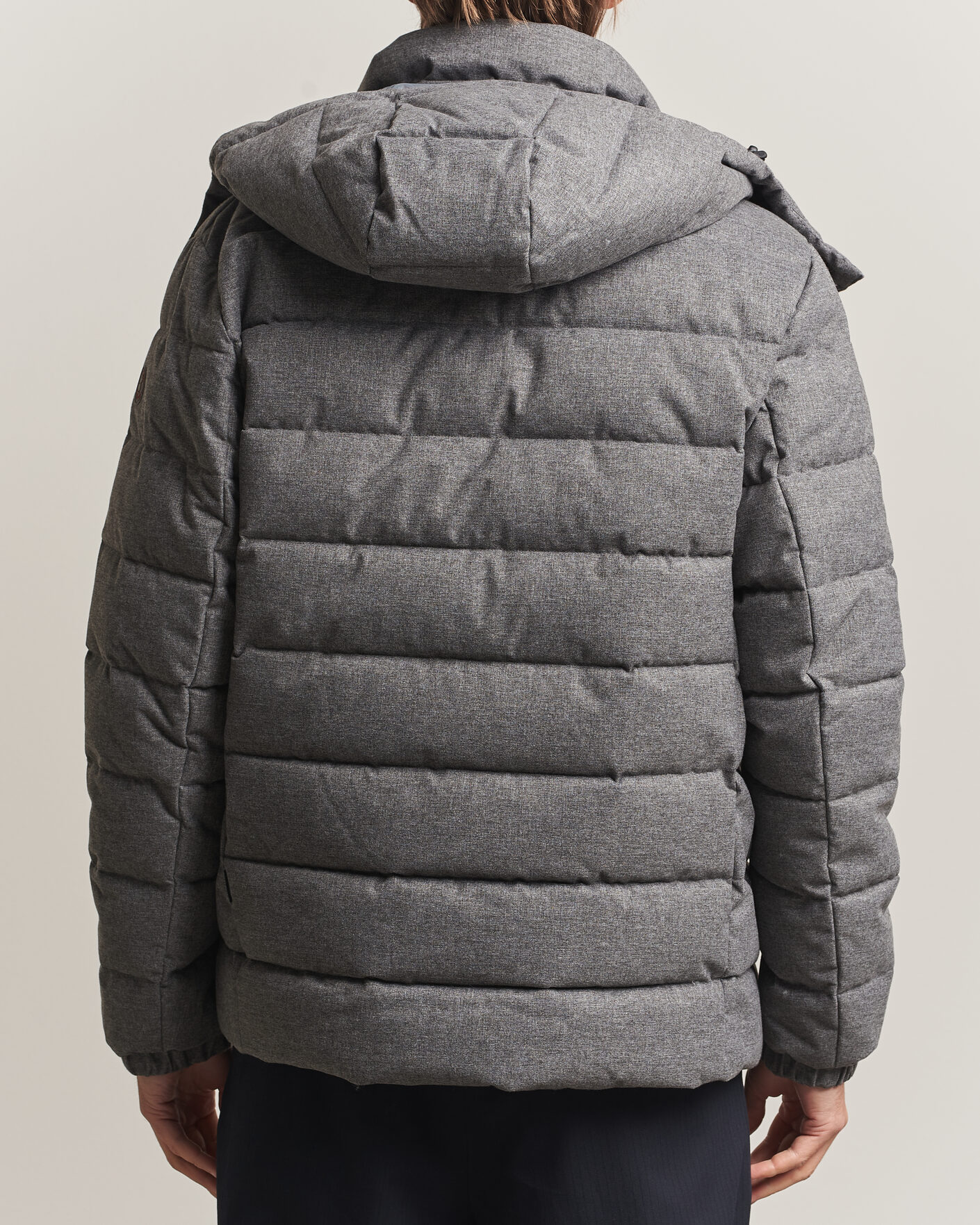 Herren | Jacken | Save The Duck | Constantin Padded Flannel Jacket Mid Grey Melange