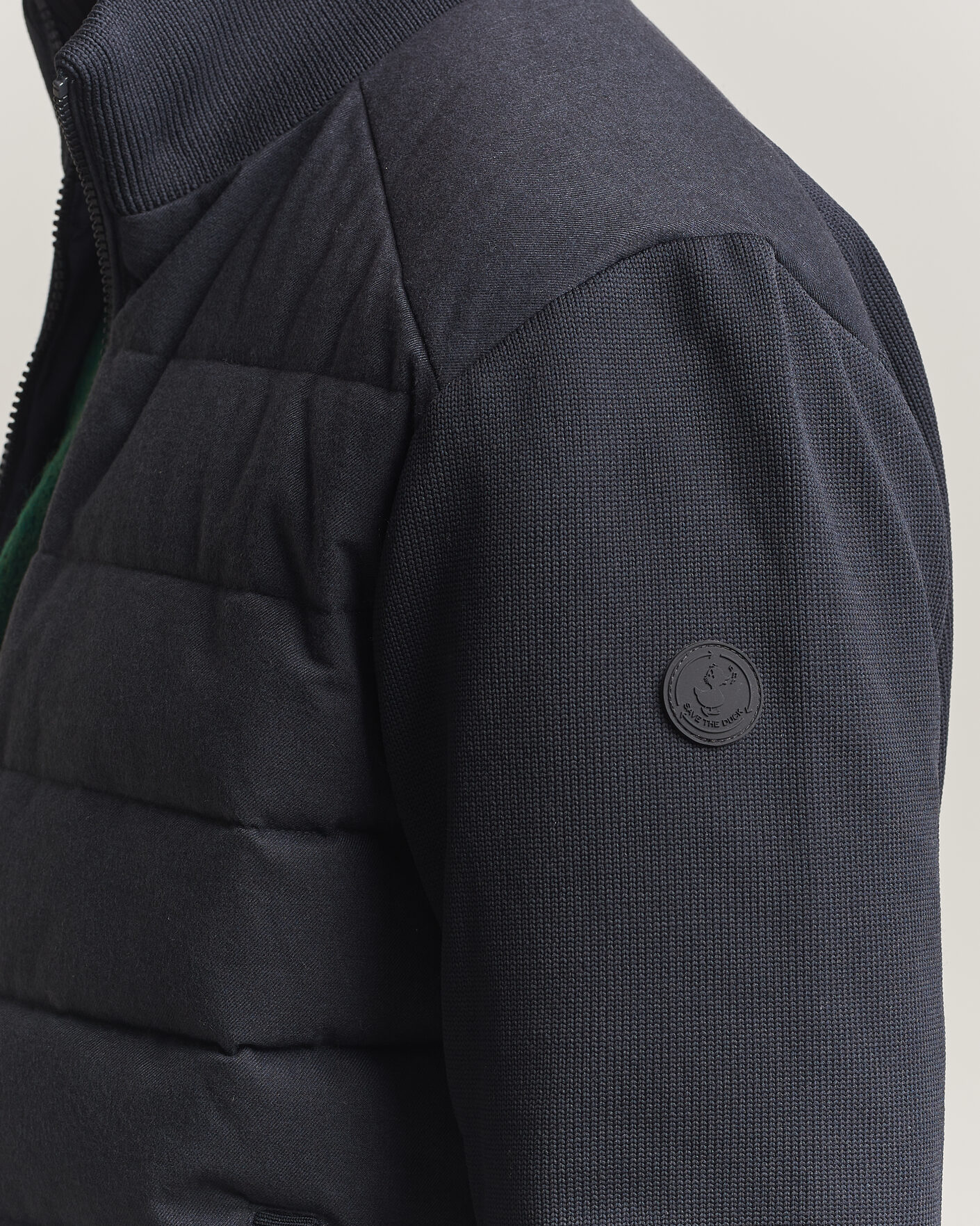 Herren | Jacken | Save The Duck | Lasse Padded Hybrid Jacket Navy Blue Melange